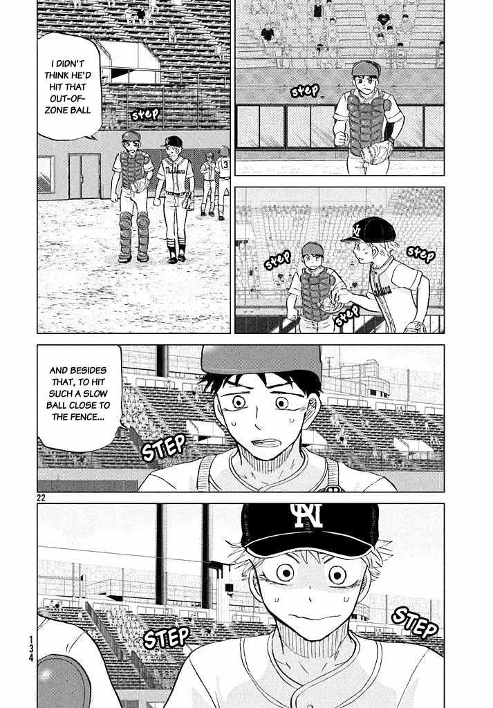 Ookiku Furikabutte Chapter 117 page 22 - Chapter 117: Saitama Prefectruarl Tournament 15