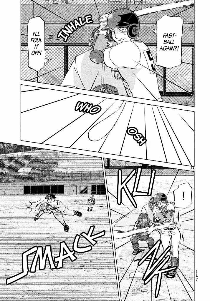 Ookiku Furikabutte Chapter 117 page 35 - Chapter 117: Saitama Prefectruarl Tournament 15