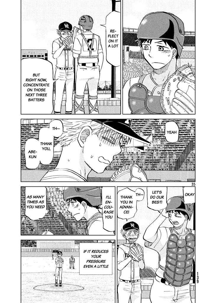 Ookiku Furikabutte Chapter 118 page 36 - Chapter 118: Saitama Prefectruarl Tournament 16
