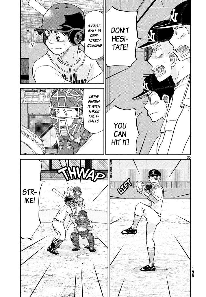 Ookiku Furikabutte Chapter 119 page 36 - Chapter 119: Saitama Prefectruarl Tournament 17