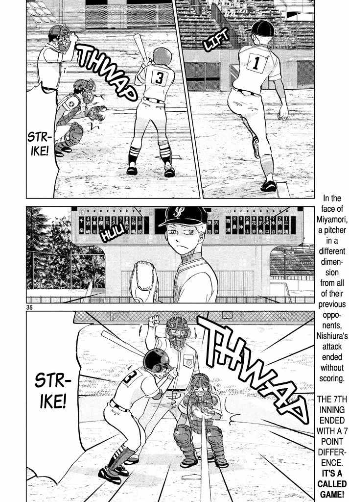 Ookiku Furikabutte Chapter 119 page 37 - Chapter 119: Saitama Prefectruarl Tournament 17
