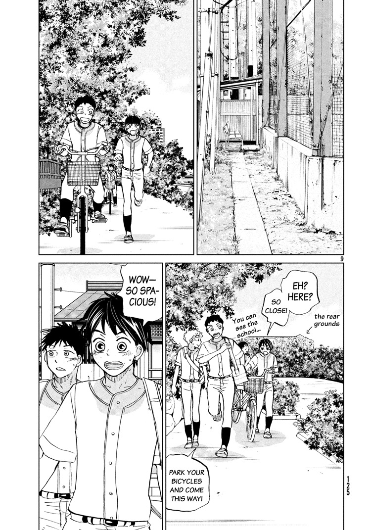 Ookiku Furikabutte Chapter 122 page 10 - Chapter 122: Tajima's