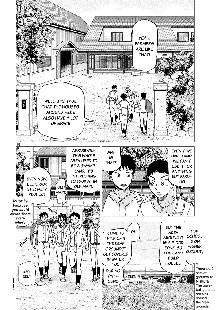 Ookiku Furikabutte Chapter 122 page 11 - Chapter 122: Tajima's