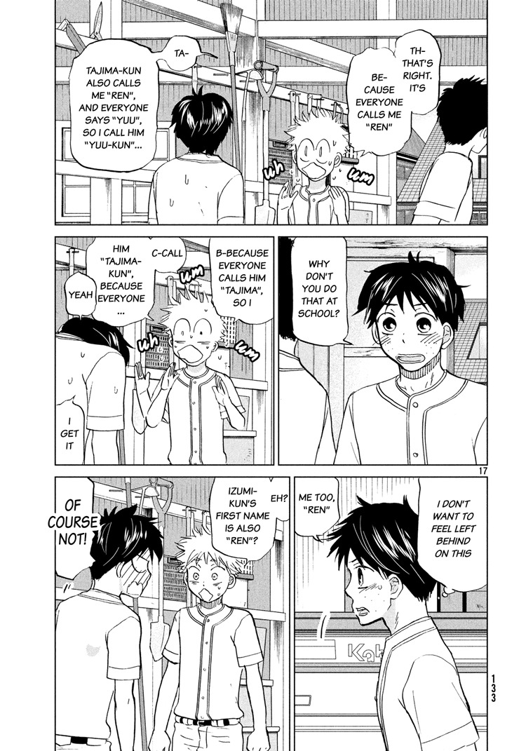 Ookiku Furikabutte Chapter 122 page 18 - Chapter 122: Tajima's