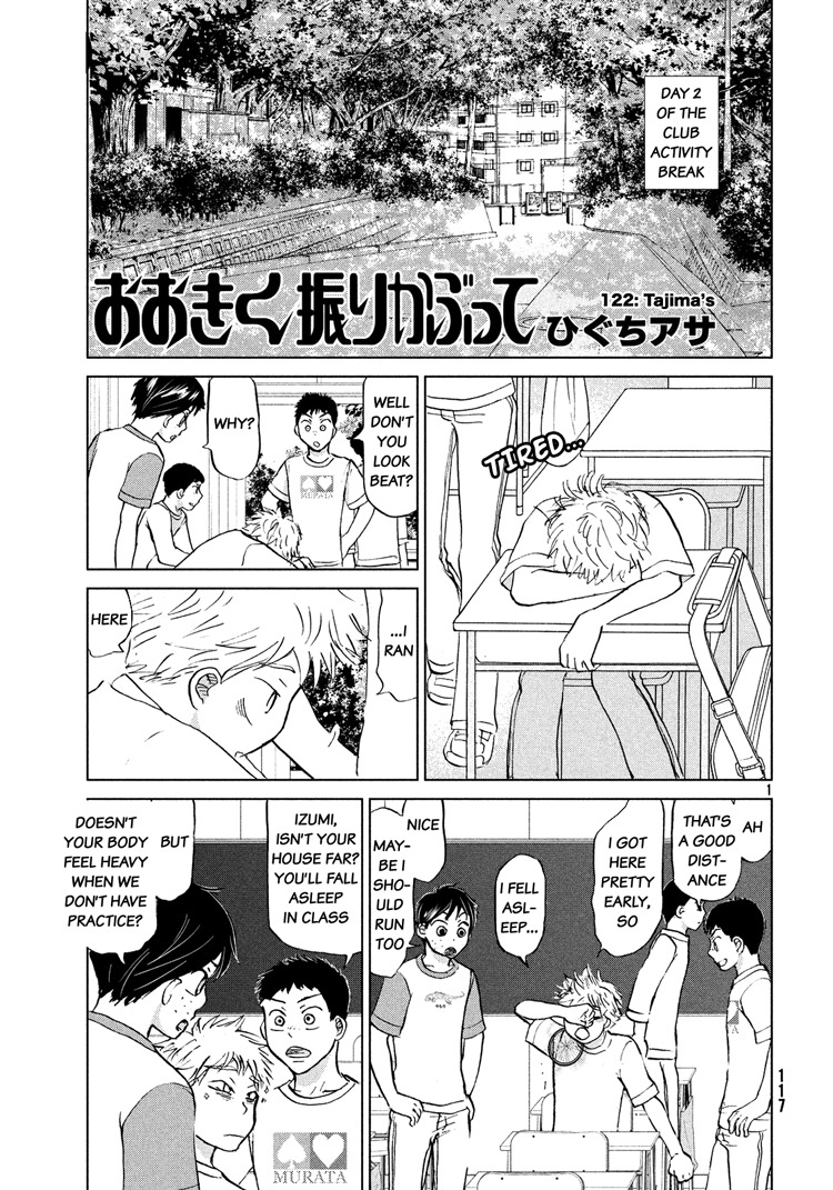 Ookiku Furikabutte Chapter 122 page 2 - Chapter 122: Tajima's