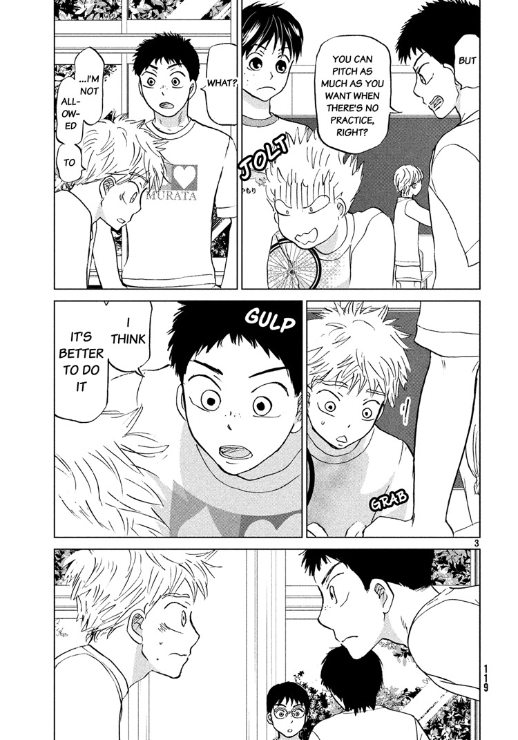 Ookiku Furikabutte Chapter 122 page 4 - Chapter 122: Tajima's