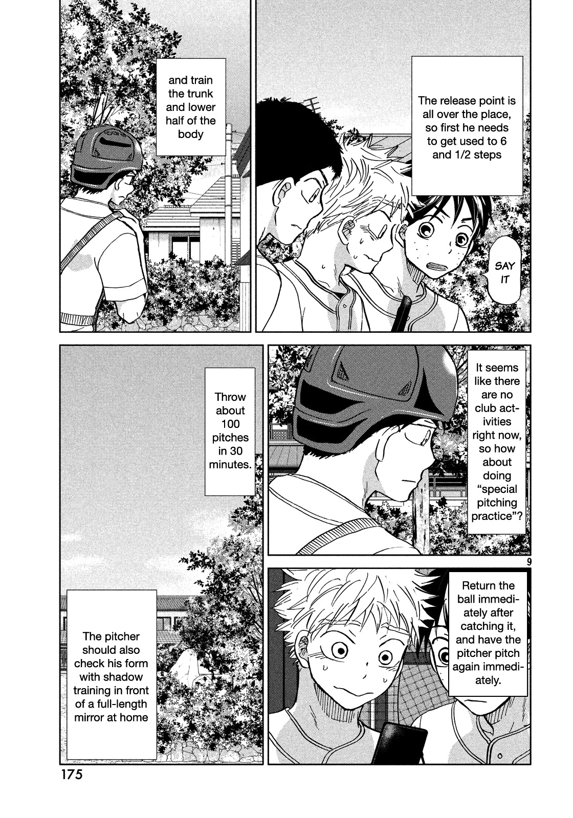 Ookiku Furikabutte Chapter 123 page 10 - Chapter 123: Tajima's 2