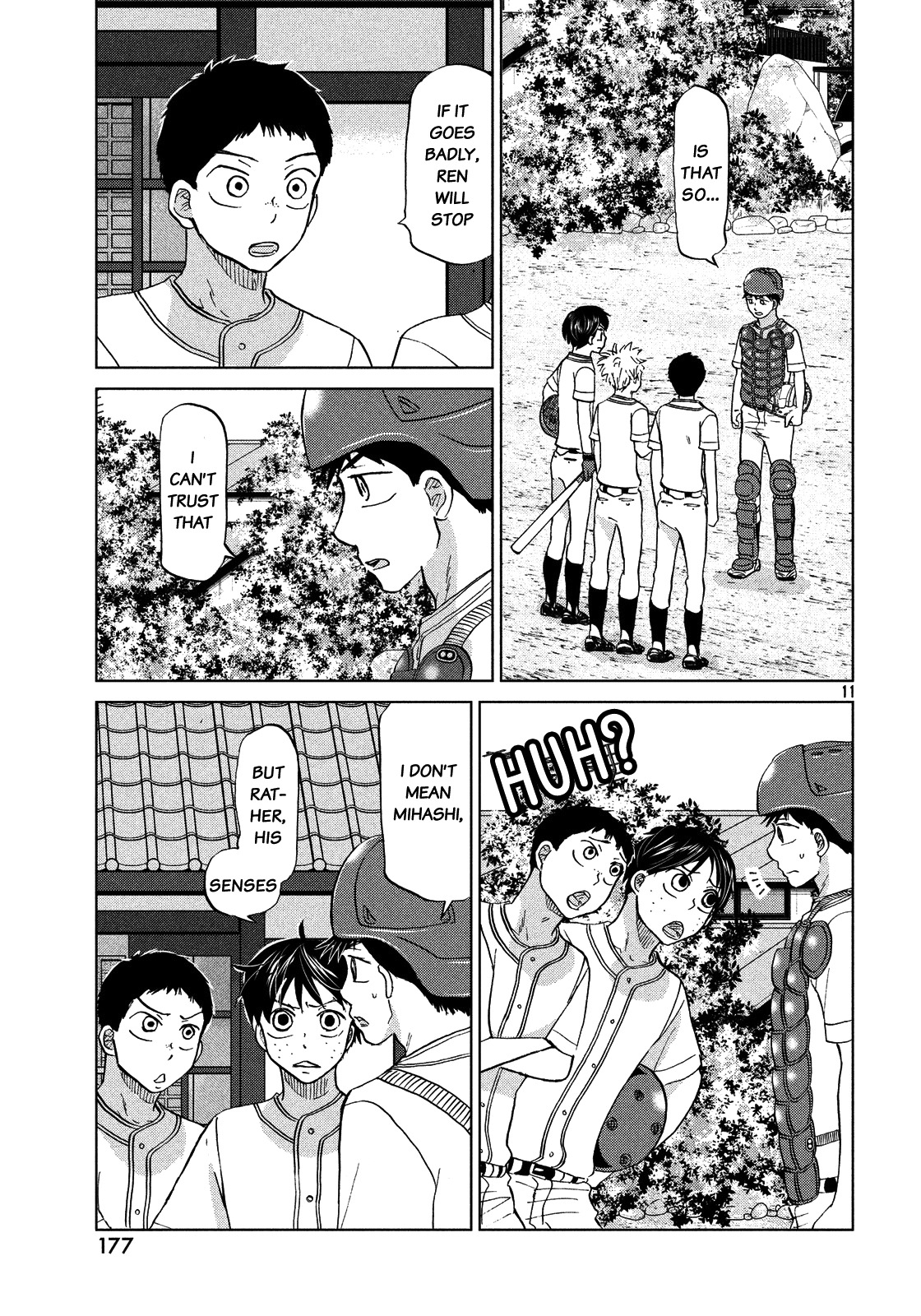 Ookiku Furikabutte Chapter 123 page 12 - Chapter 123: Tajima's 2