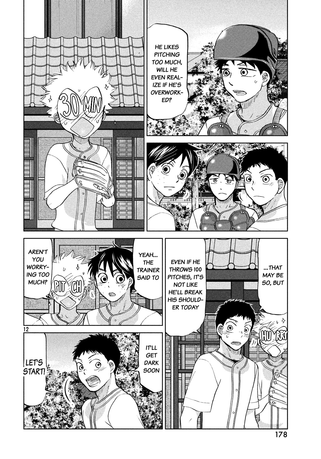 Ookiku Furikabutte Chapter 123 page 13 - Chapter 123: Tajima's 2
