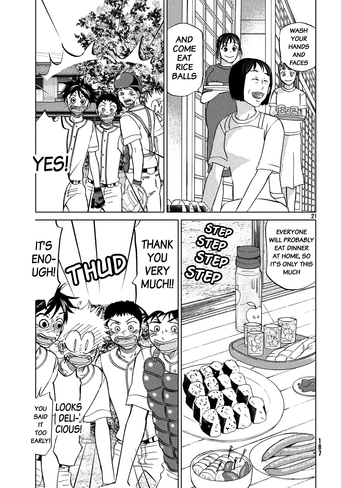 Ookiku Furikabutte Chapter 123 page 22 - Chapter 123: Tajima's 2