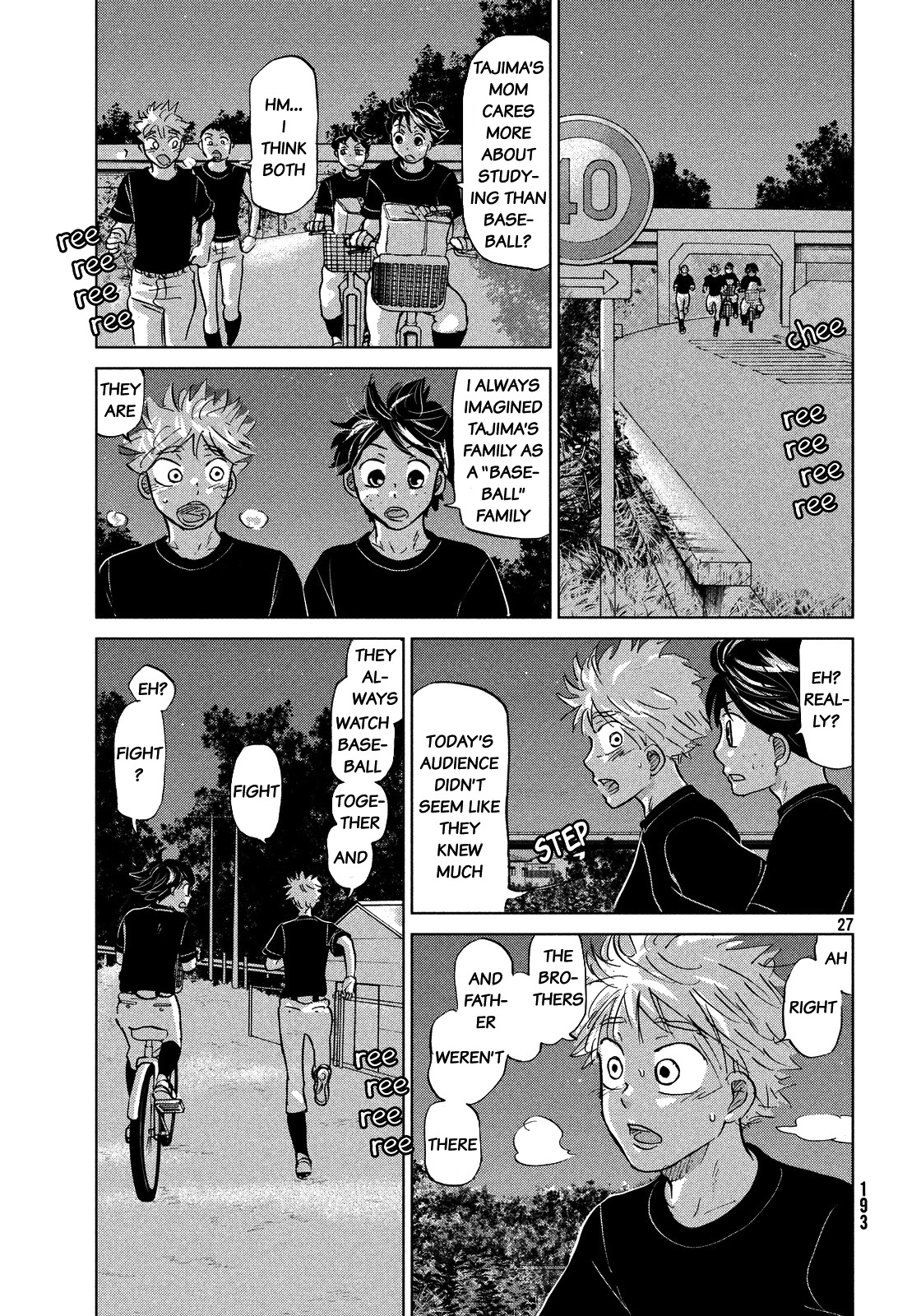 Ookiku Furikabutte Chapter 123 page 28 - Chapter 123: Tajima's 2