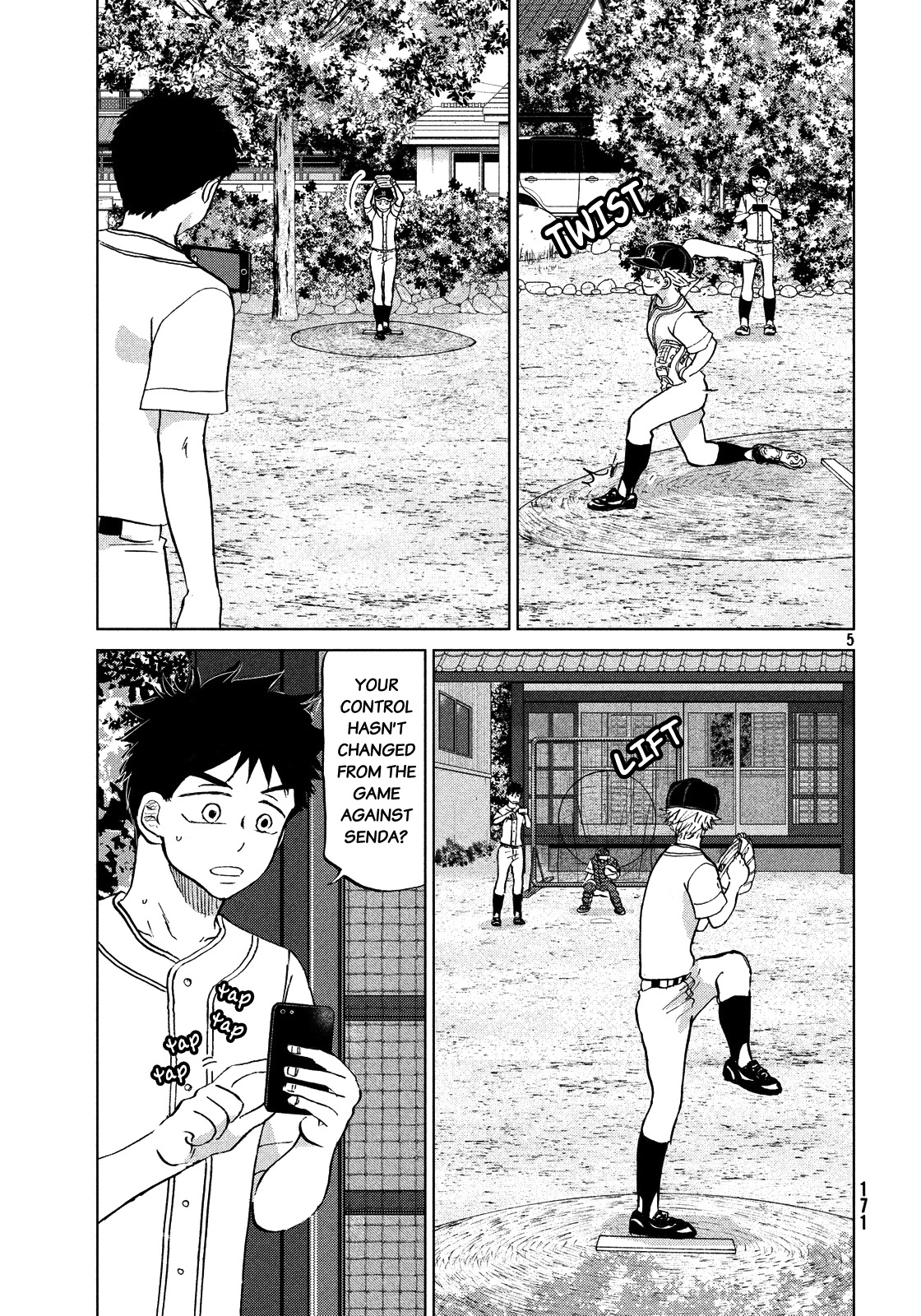 Ookiku Furikabutte Chapter 123 page 6 - Chapter 123: Tajima's 2