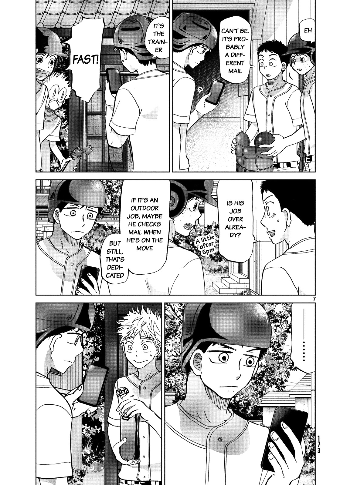 Ookiku Furikabutte Chapter 123 page 8 - Chapter 123: Tajima's 2