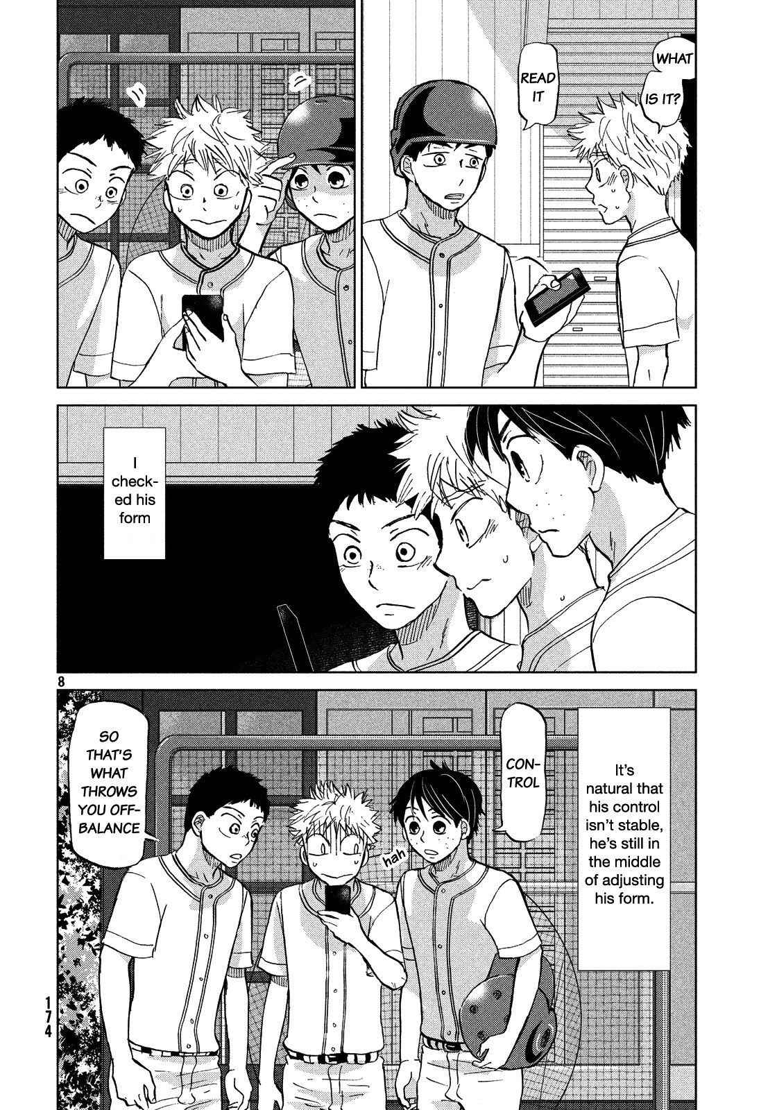 Ookiku Furikabutte Chapter 123 page 9 - Chapter 123: Tajima's 2