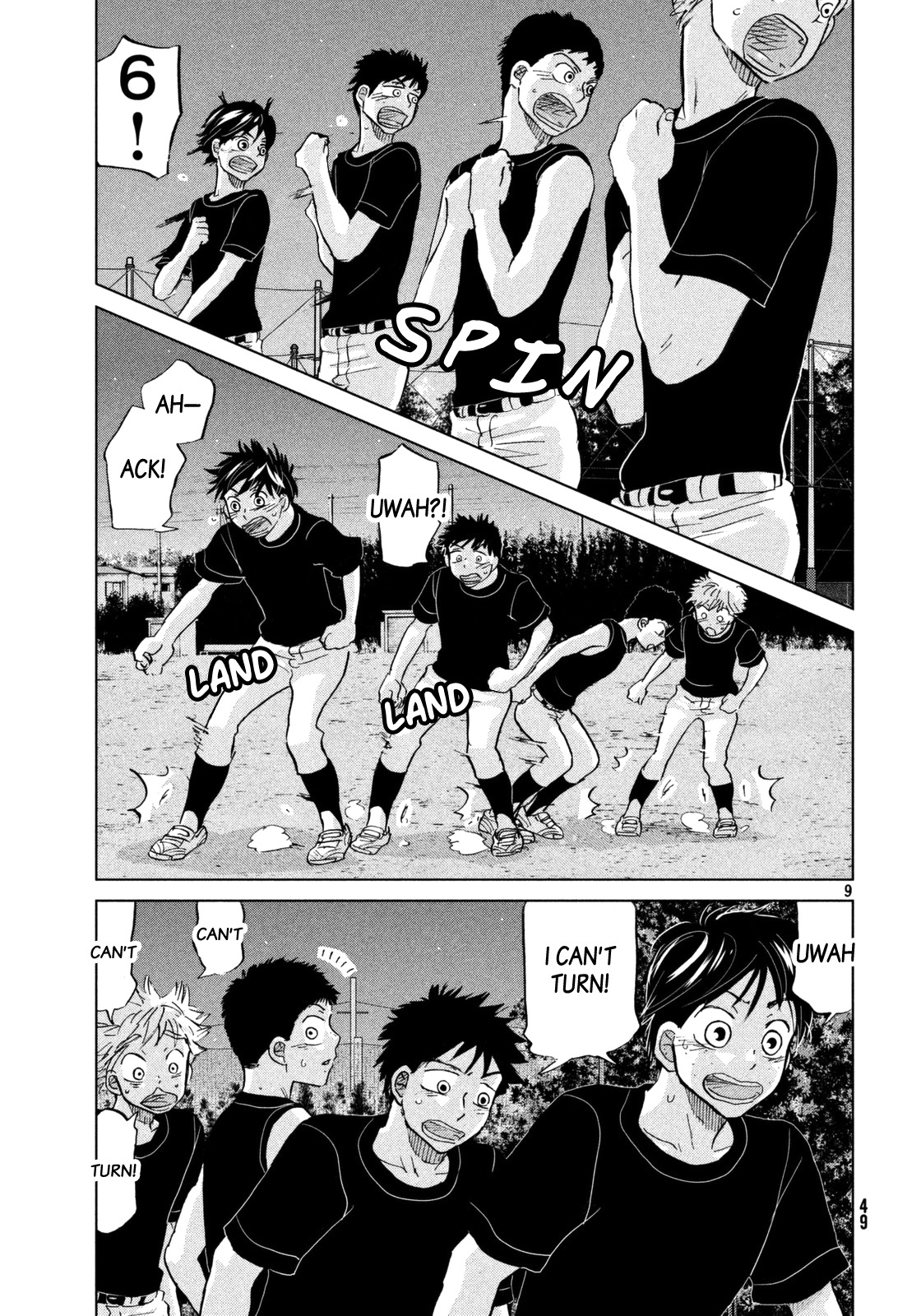 Ookiku Furikabutte Chapter 124 page 10 - Chapter 124: Tajima's 3