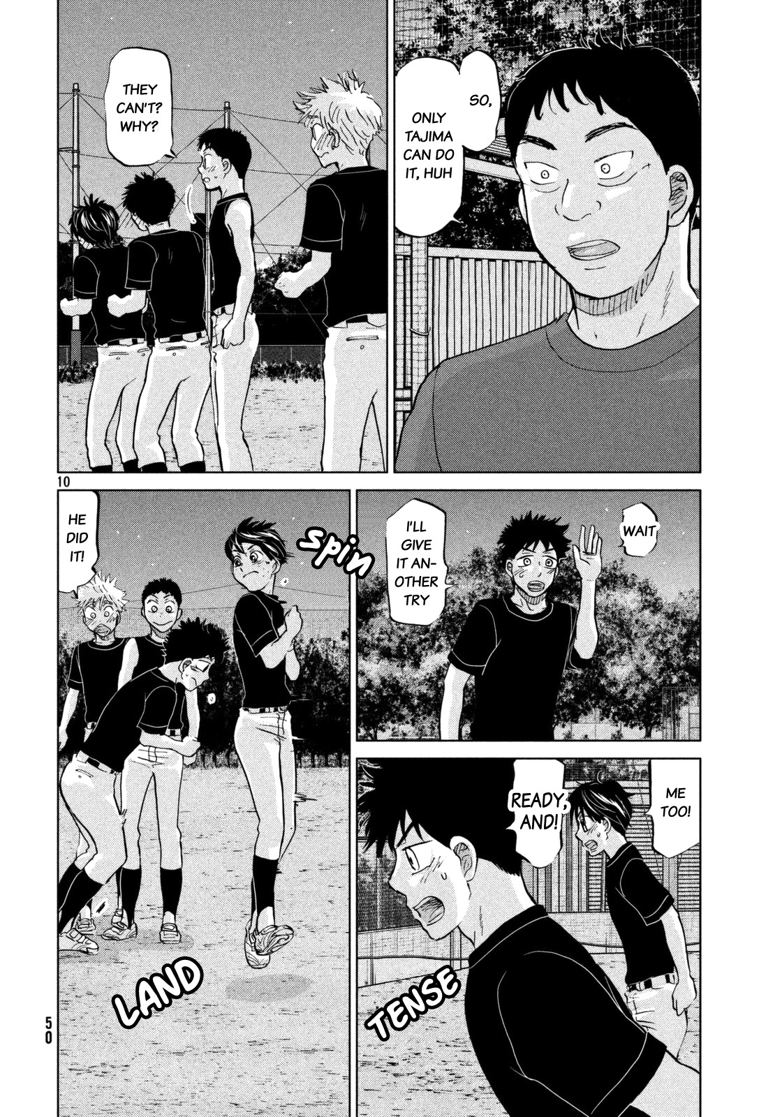 Ookiku Furikabutte Chapter 124 page 11 - Chapter 124: Tajima's 3