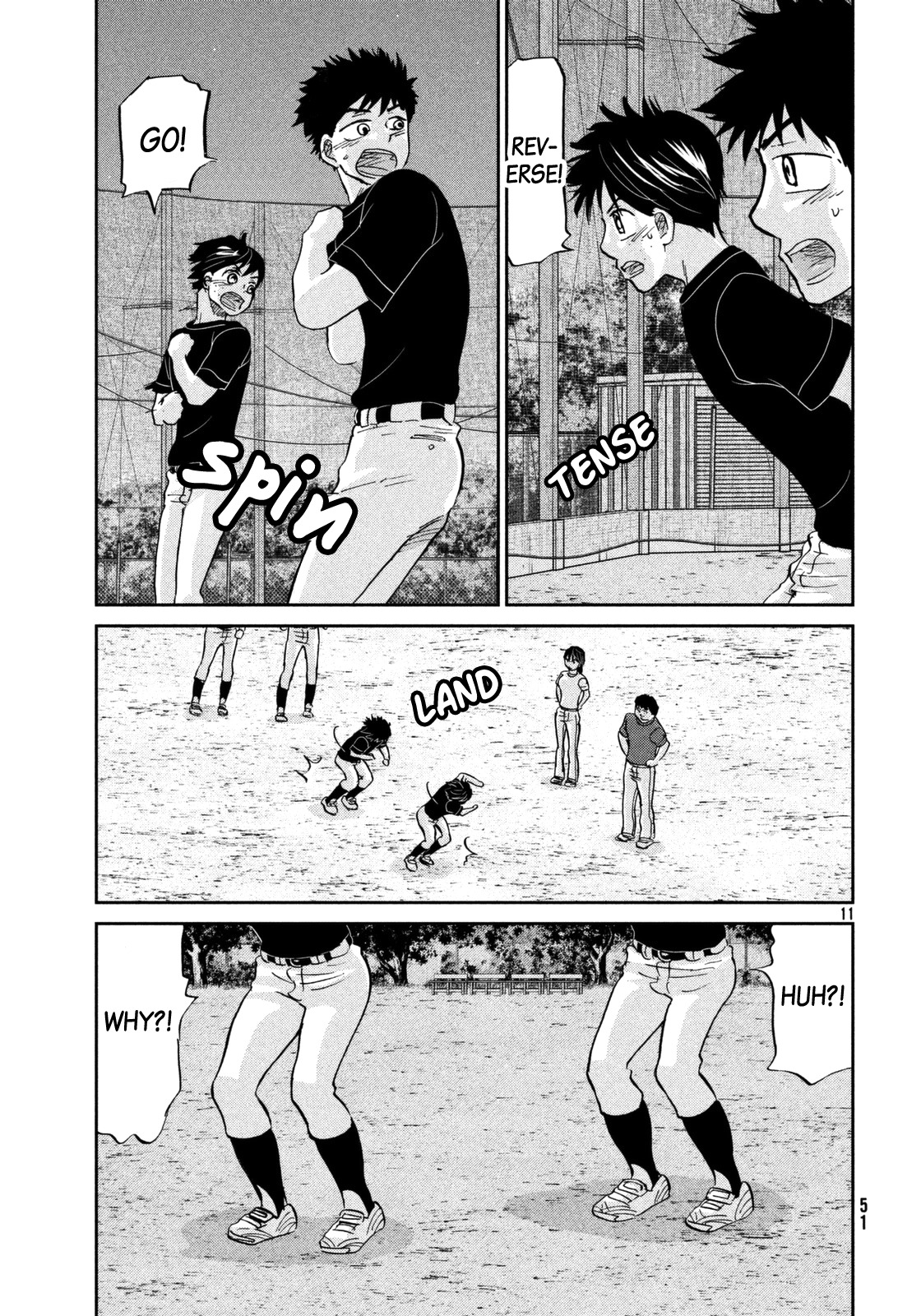 Ookiku Furikabutte Chapter 124 page 12 - Chapter 124: Tajima's 3