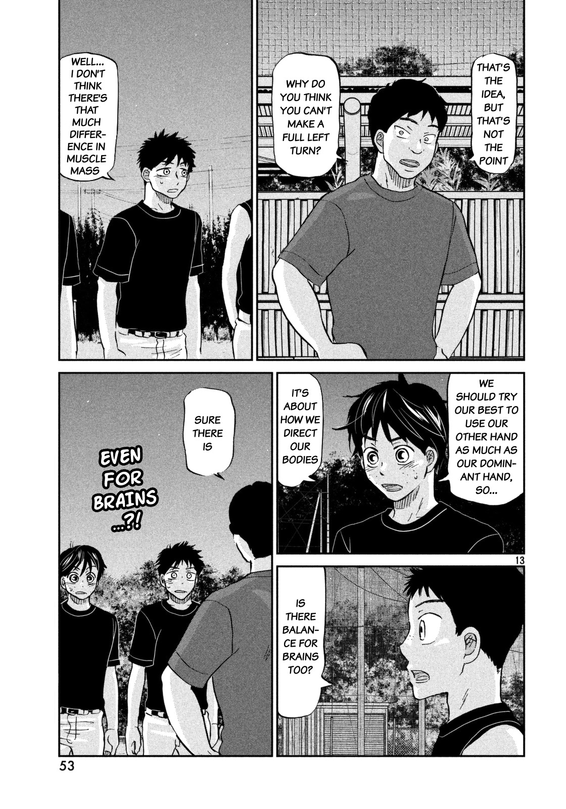 Ookiku Furikabutte Chapter 124 page 14 - Chapter 124: Tajima's 3