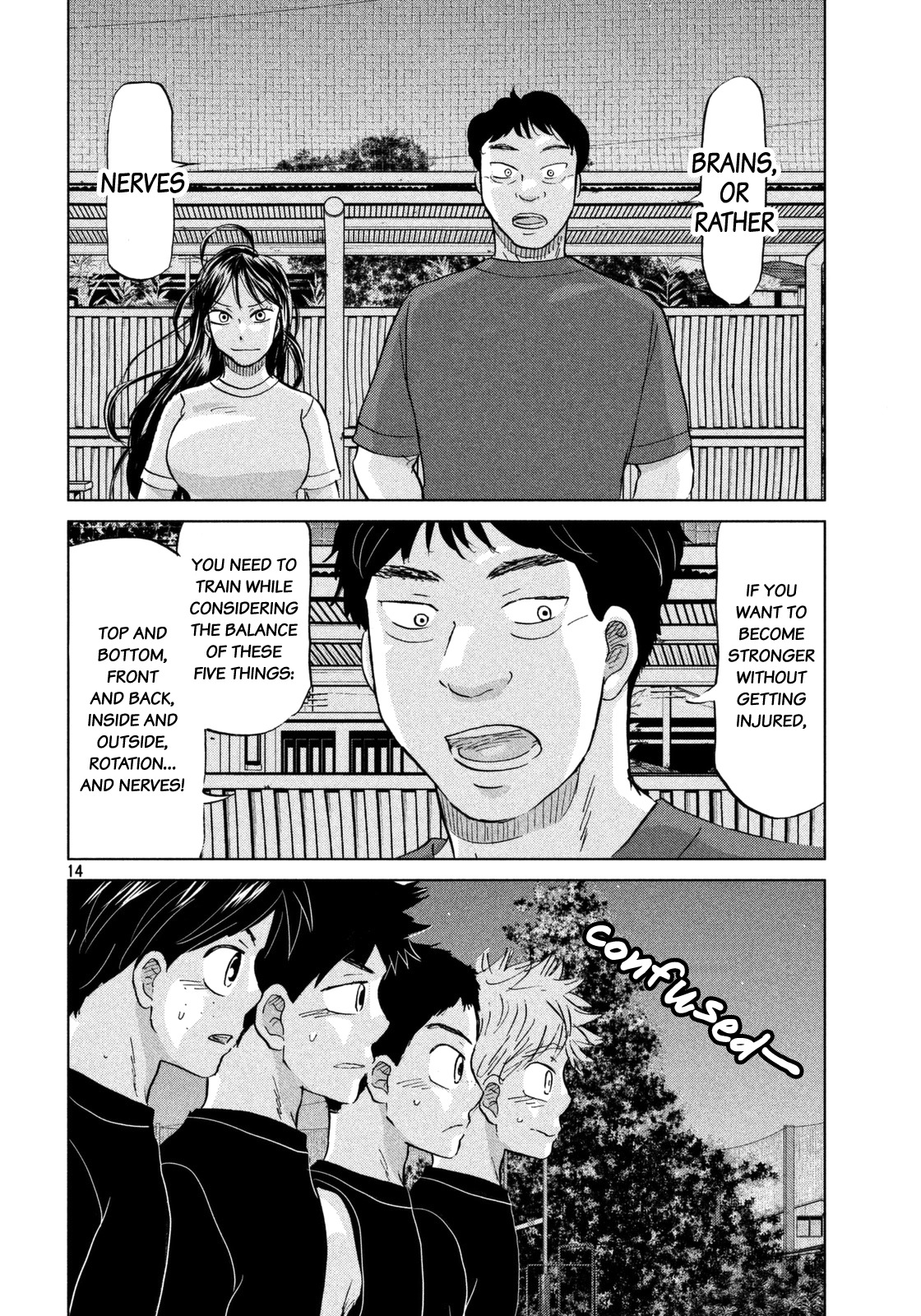 Ookiku Furikabutte Chapter 124 page 15 - Chapter 124: Tajima's 3
