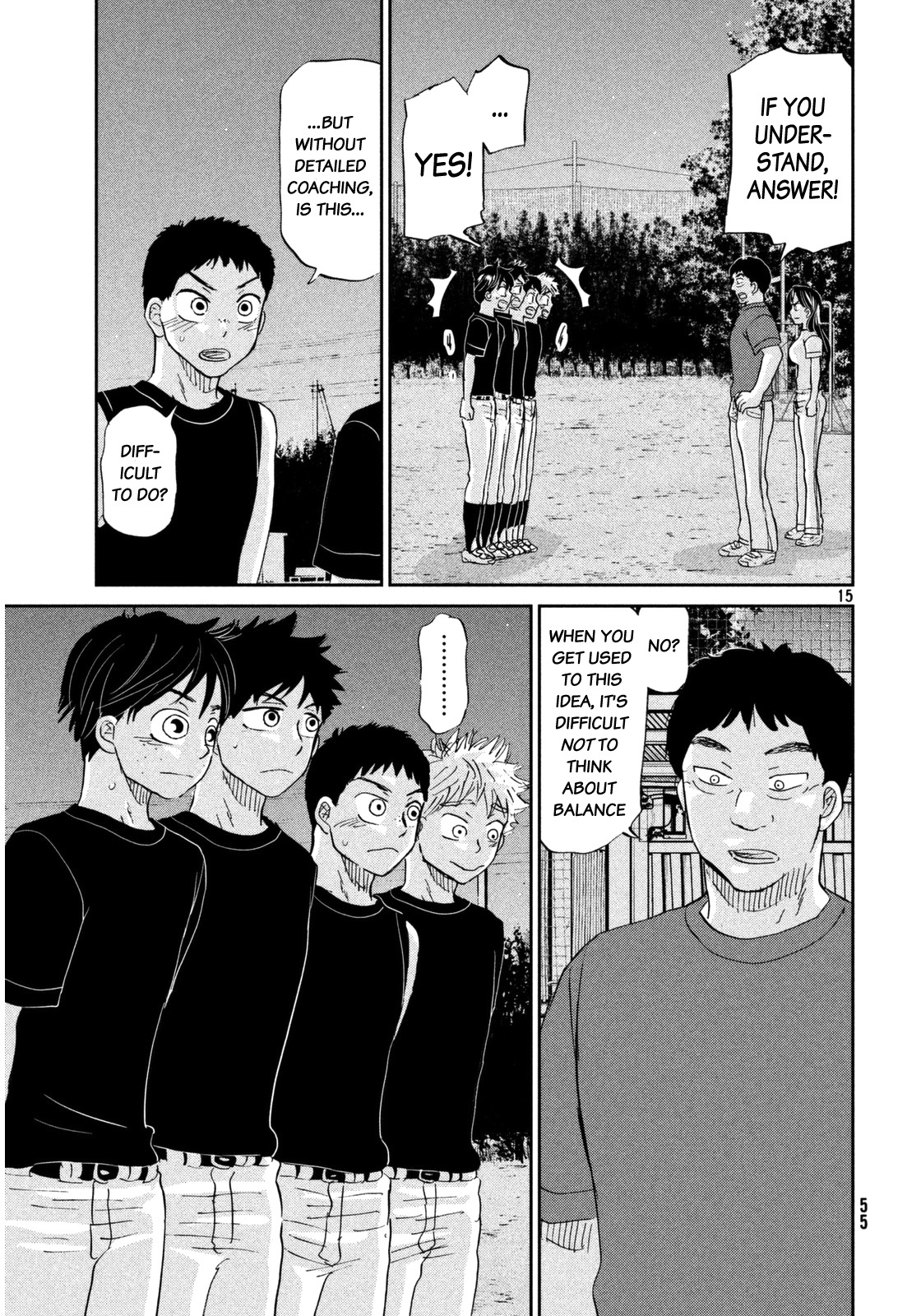 Ookiku Furikabutte Chapter 124 page 16 - Chapter 124: Tajima's 3