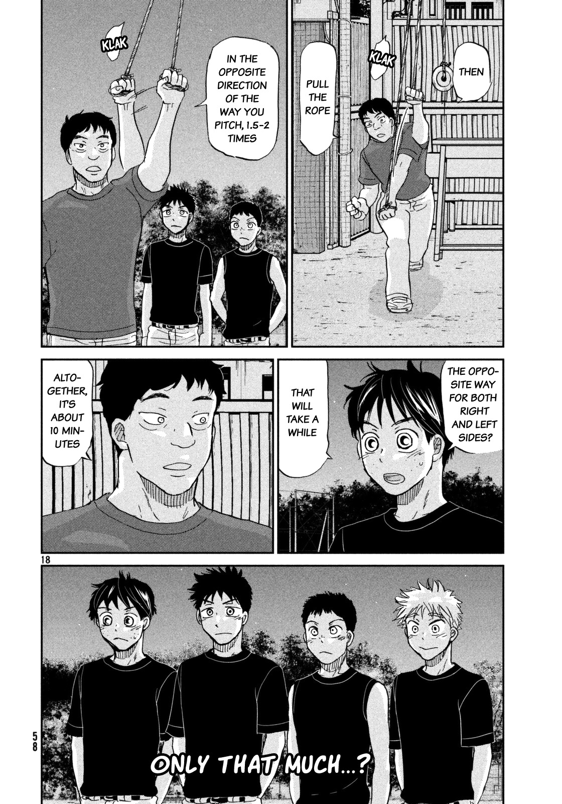 Ookiku Furikabutte Chapter 124 page 19 - Chapter 124: Tajima's 3