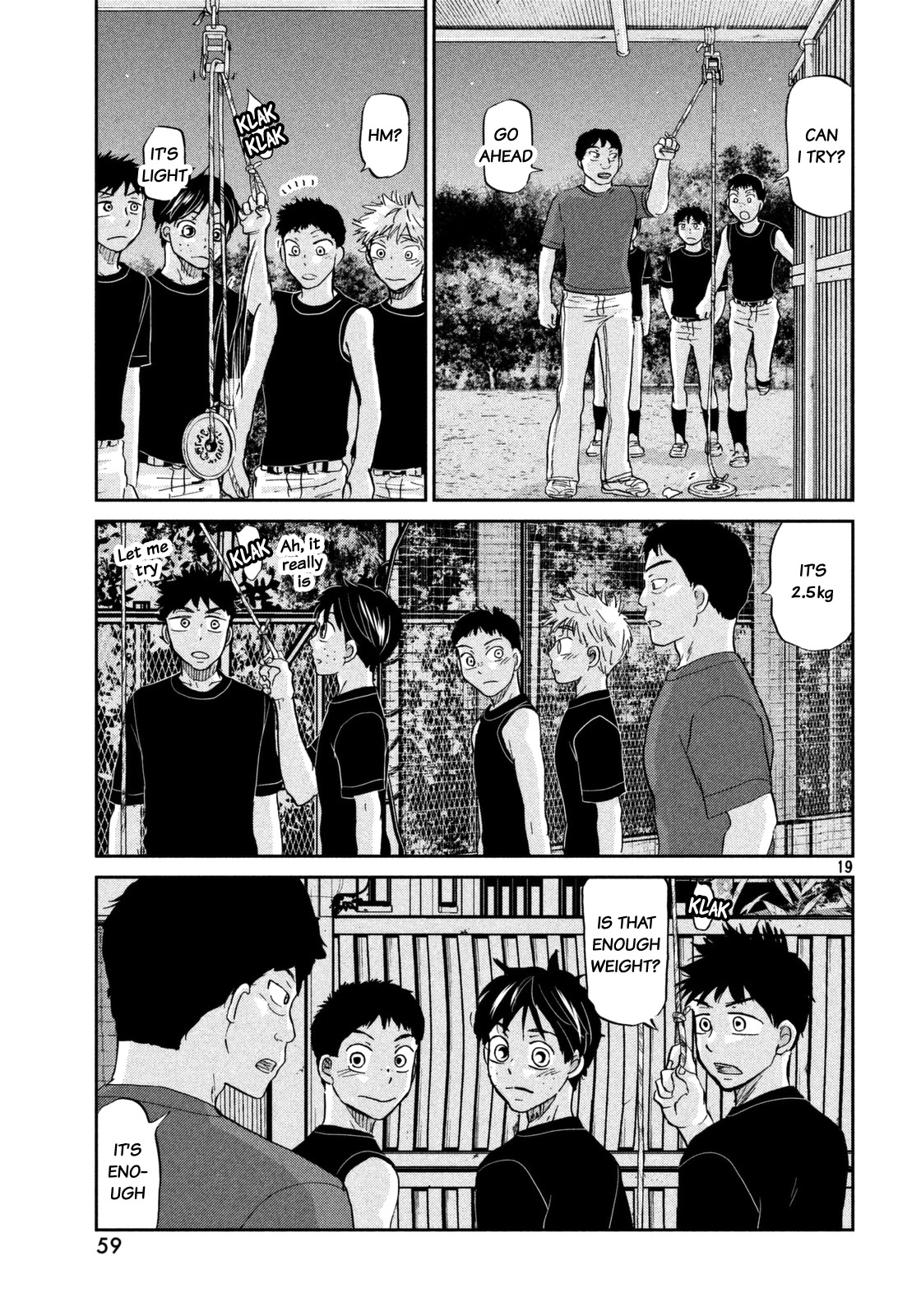 Ookiku Furikabutte Chapter 124 page 20 - Chapter 124: Tajima's 3