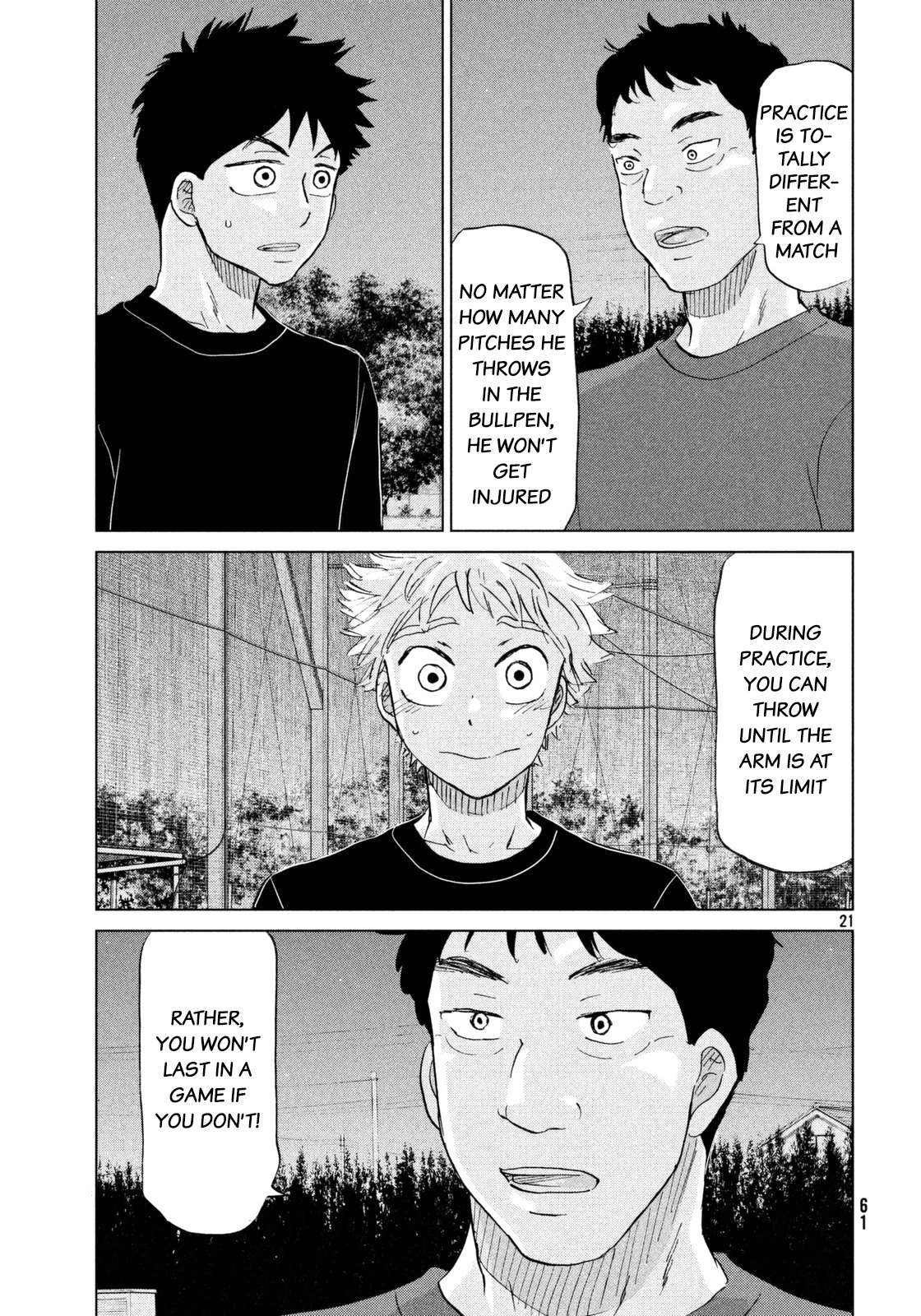 Ookiku Furikabutte Chapter 124 page 22 - Chapter 124: Tajima's 3