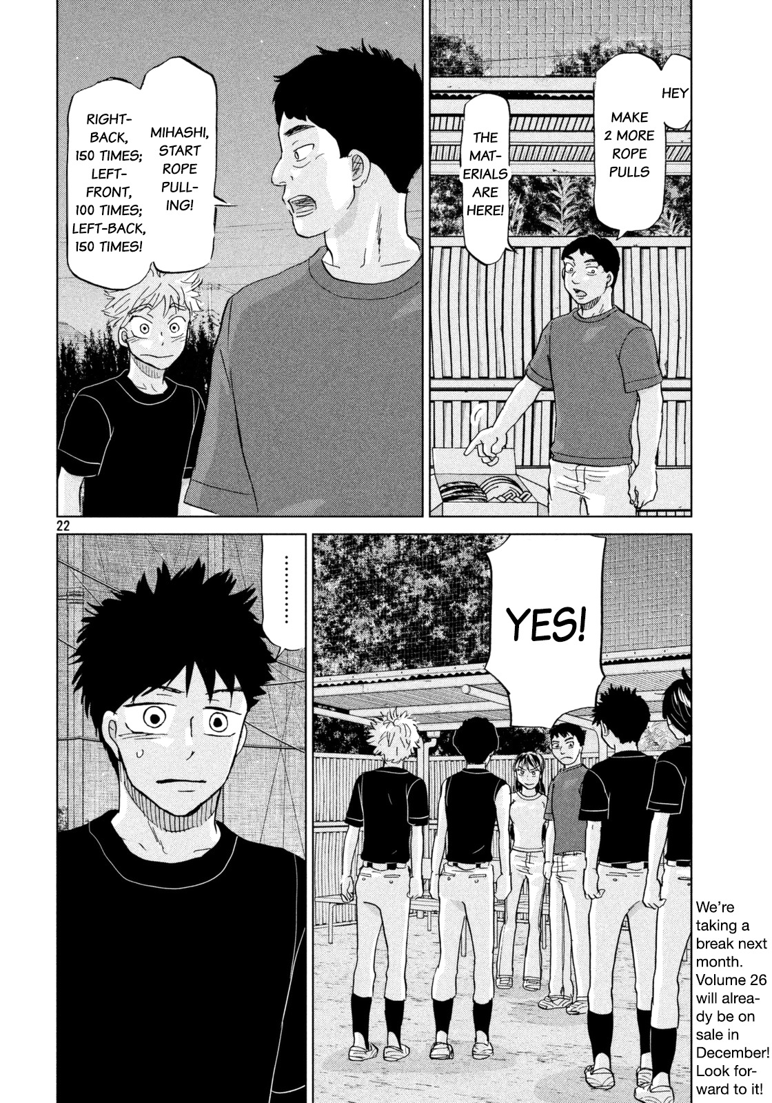 Ookiku Furikabutte Chapter 124 page 23 - Chapter 124: Tajima's 3