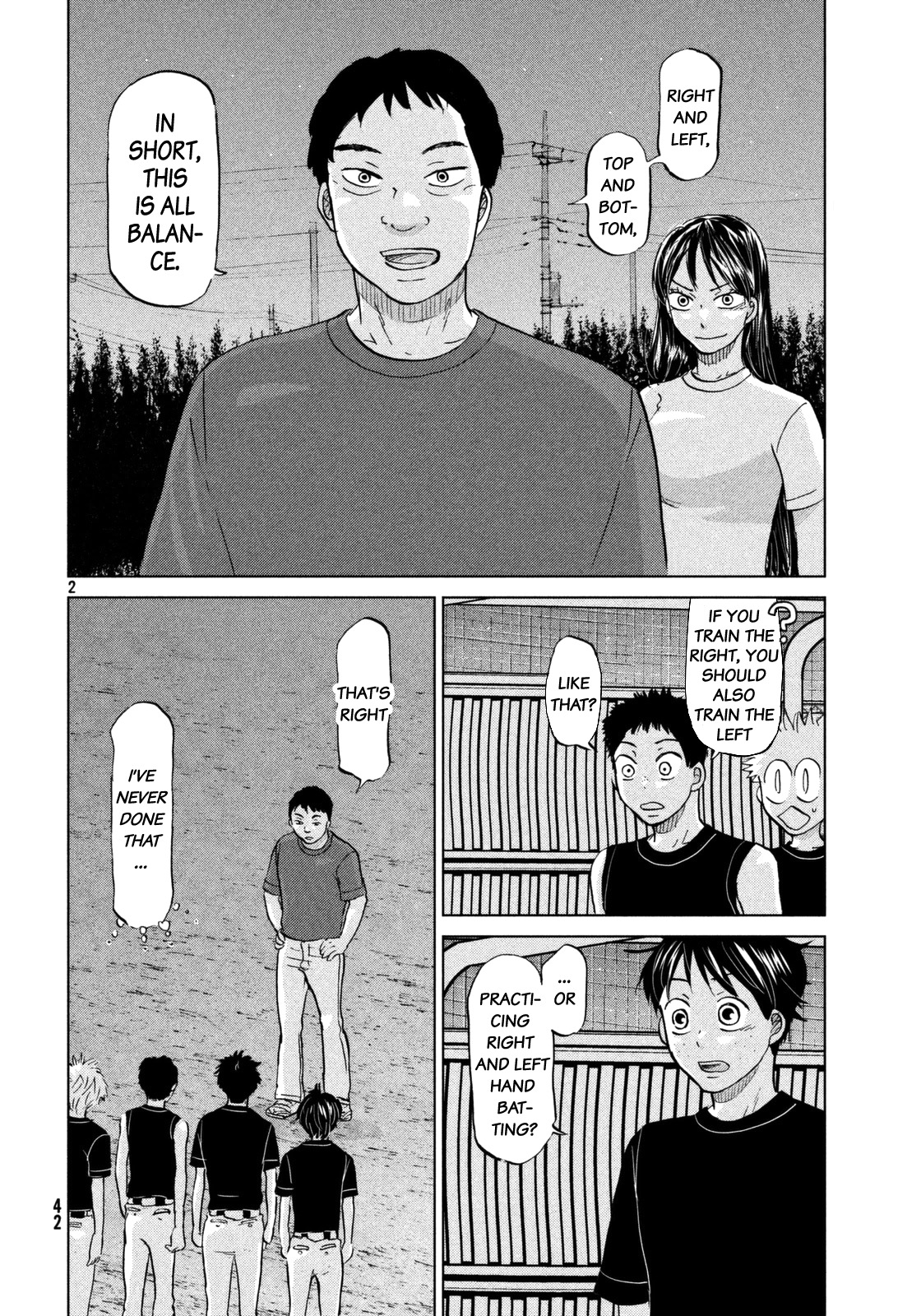 Ookiku Furikabutte Chapter 124 page 3 - Chapter 124: Tajima's 3