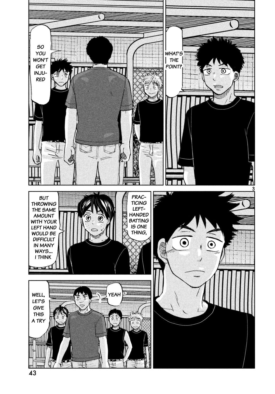 Ookiku Furikabutte Chapter 124 page 4 - Chapter 124: Tajima's 3