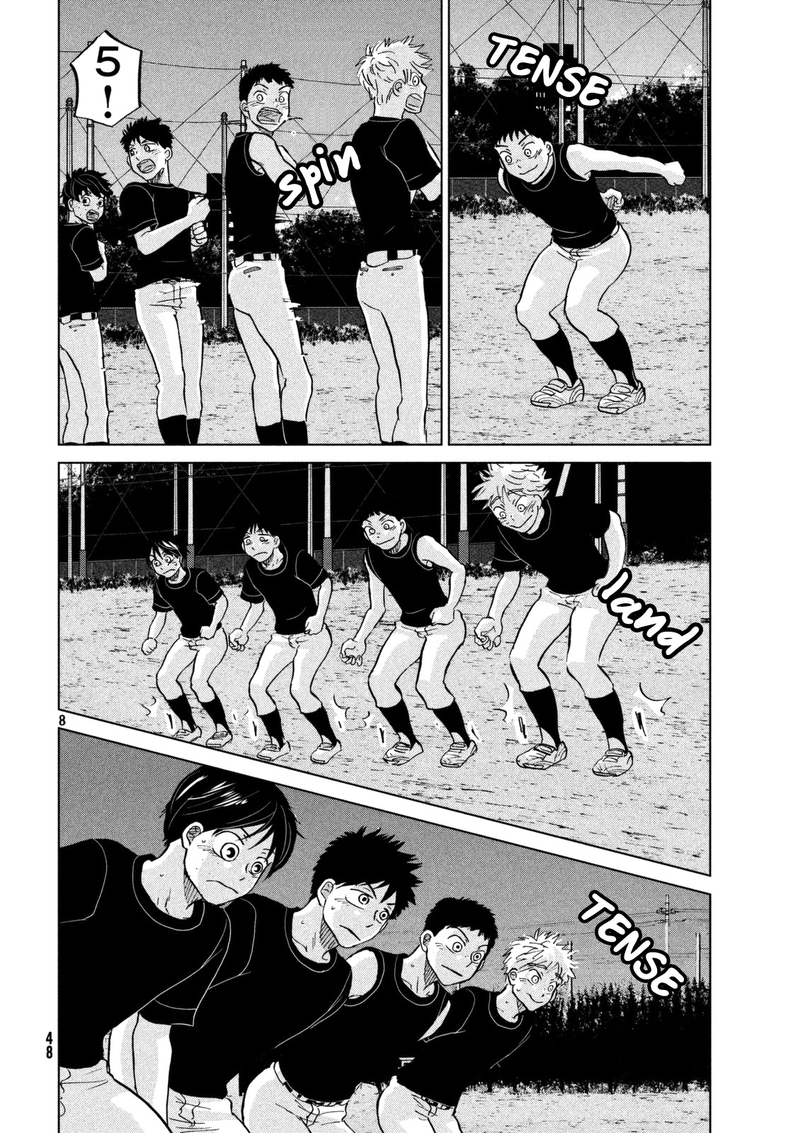 Ookiku Furikabutte Chapter 124 page 9 - Chapter 124: Tajima's 3