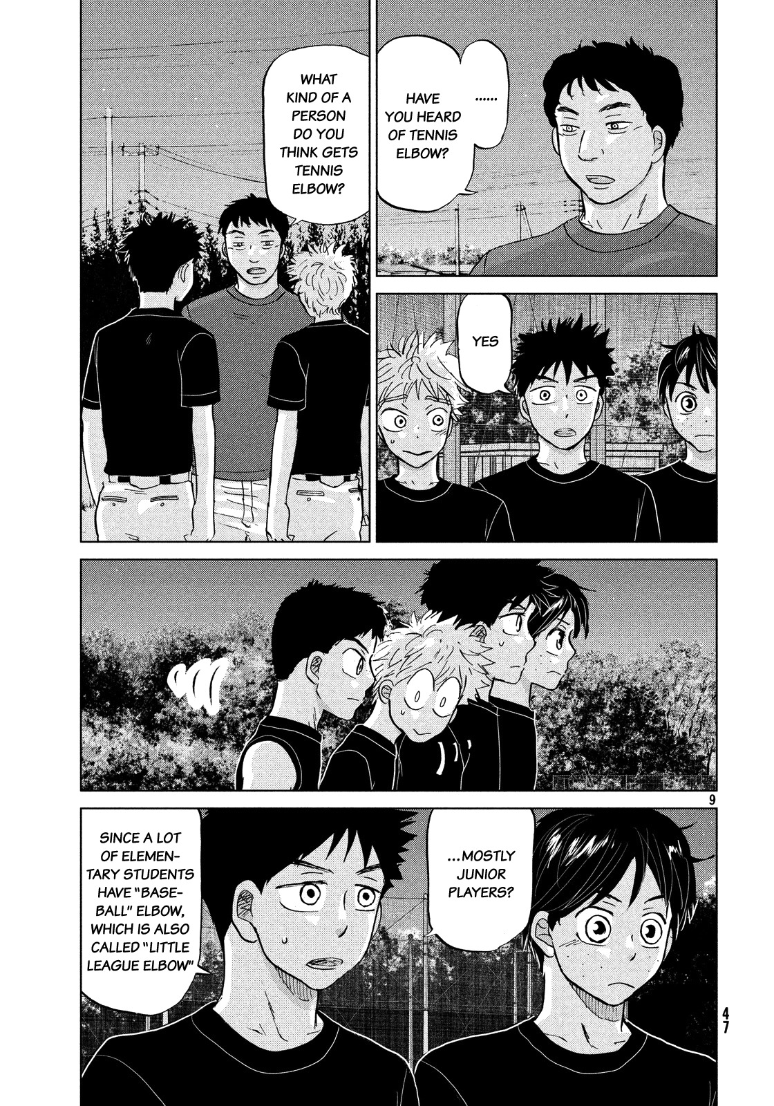 Ookiku Furikabutte Chapter 125 page 10 - Chapter 125: Tajima's 4