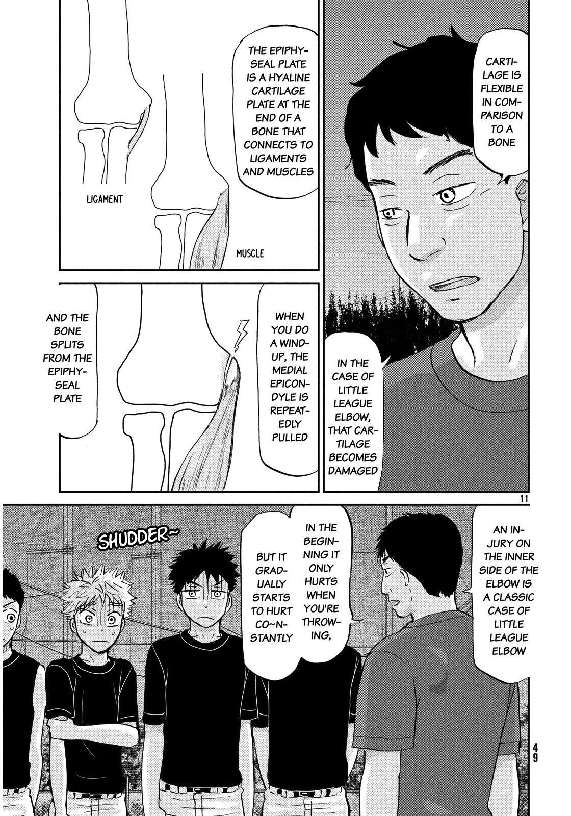 Ookiku Furikabutte Chapter 125 page 12 - Chapter 125: Tajima's 4