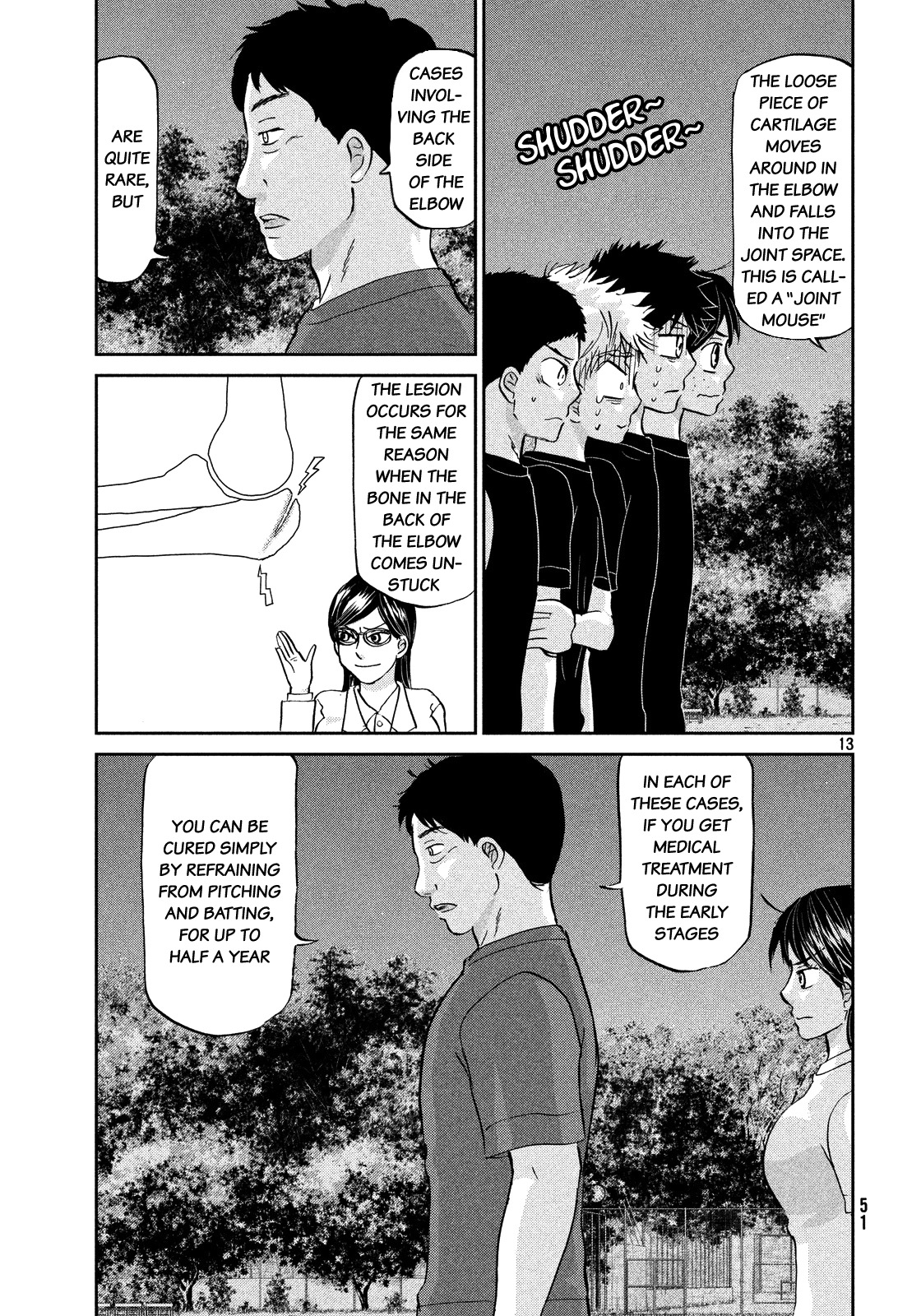 Ookiku Furikabutte Chapter 125 page 14 - Chapter 125: Tajima's 4