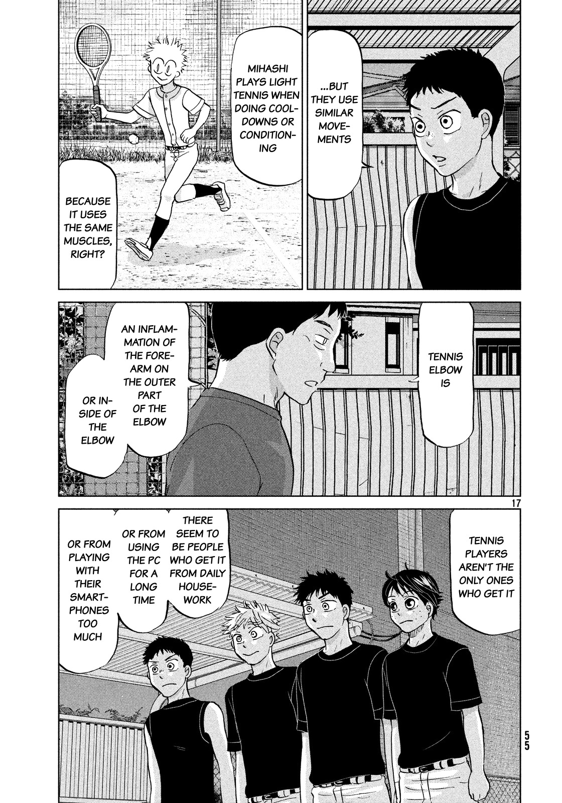 Ookiku Furikabutte Chapter 125 page 18 - Chapter 125: Tajima's 4