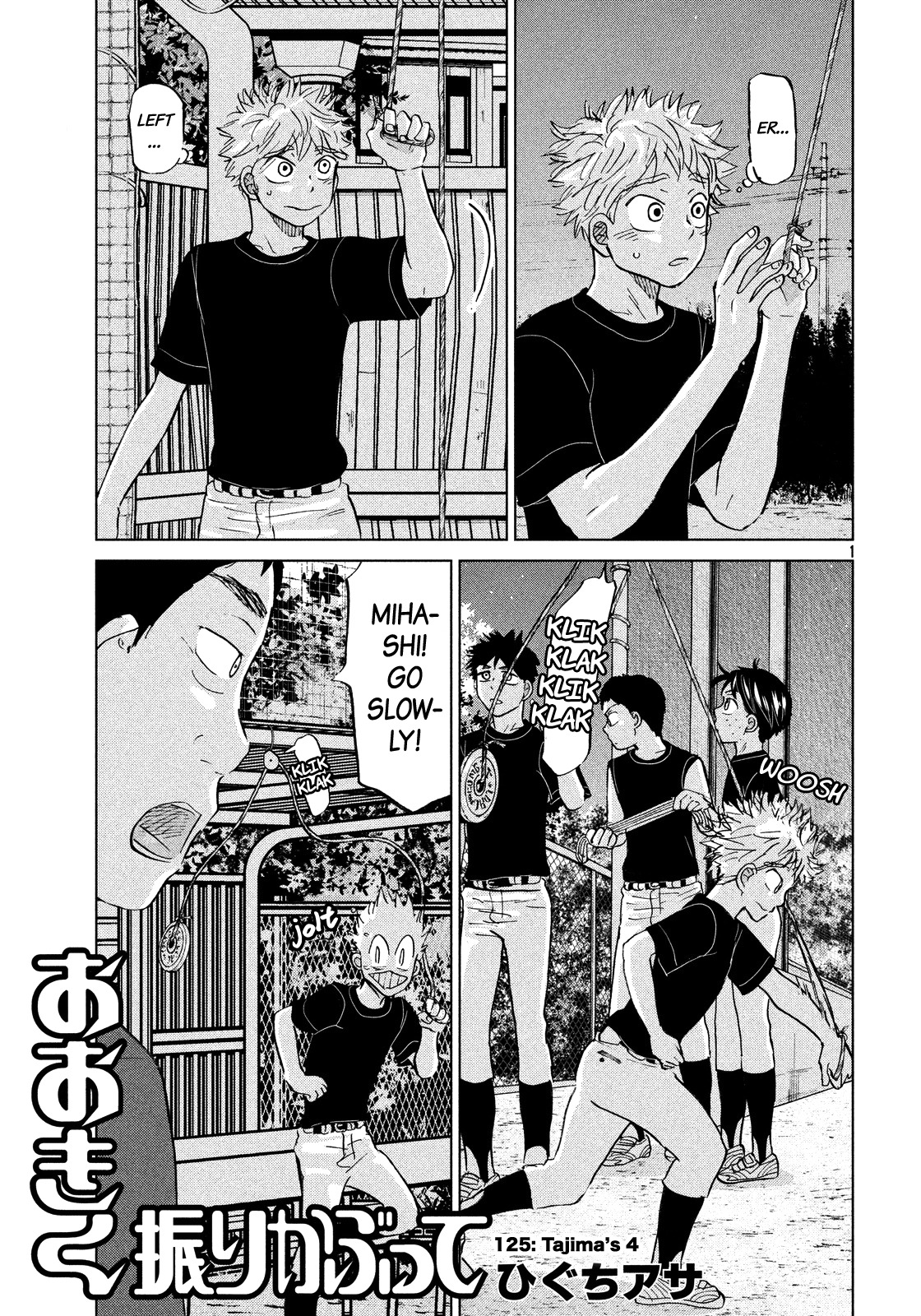 Ookiku Furikabutte Chapter 125 page 2 - Chapter 125: Tajima's 4