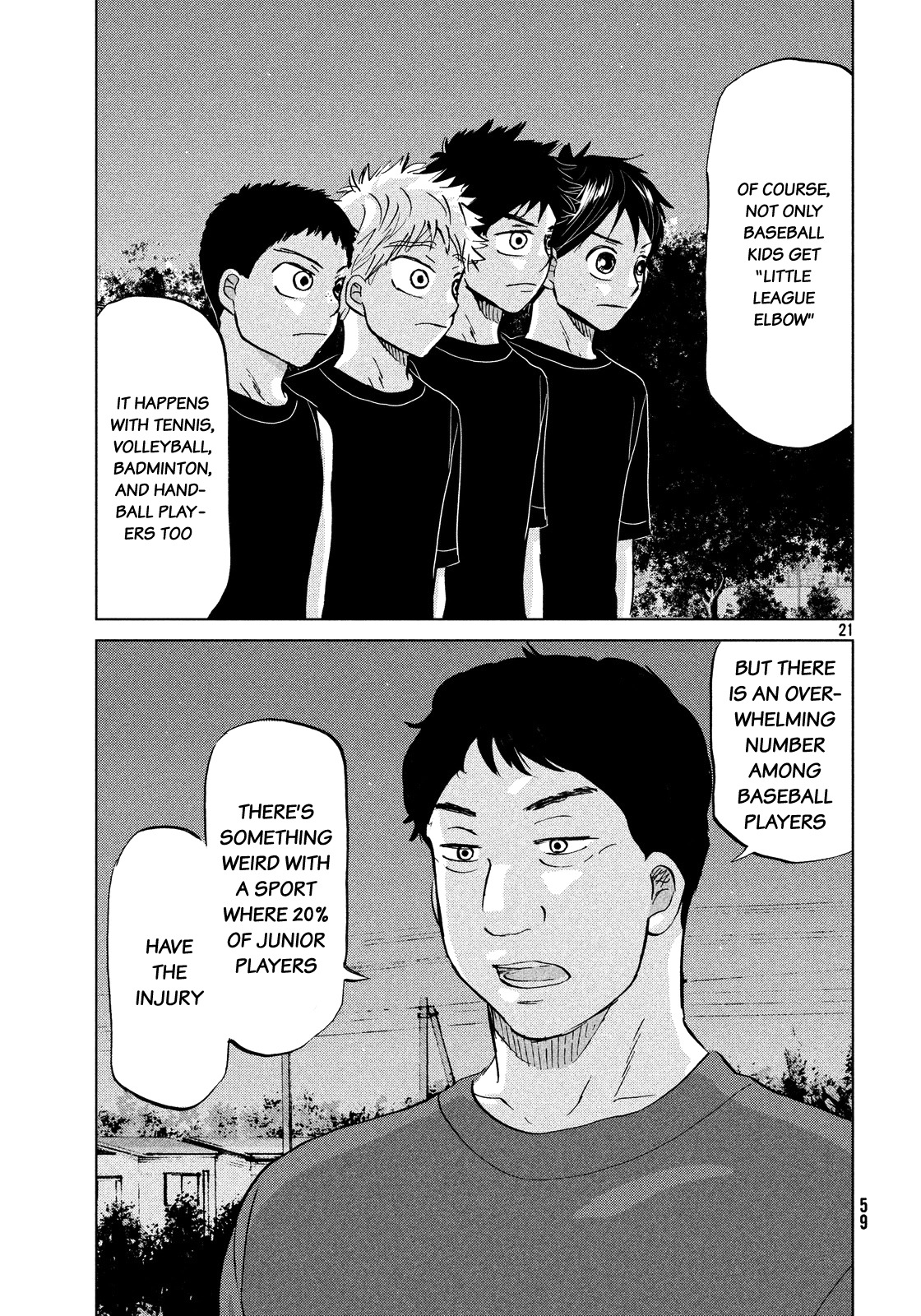 Ookiku Furikabutte Chapter 125 page 22 - Chapter 125: Tajima's 4