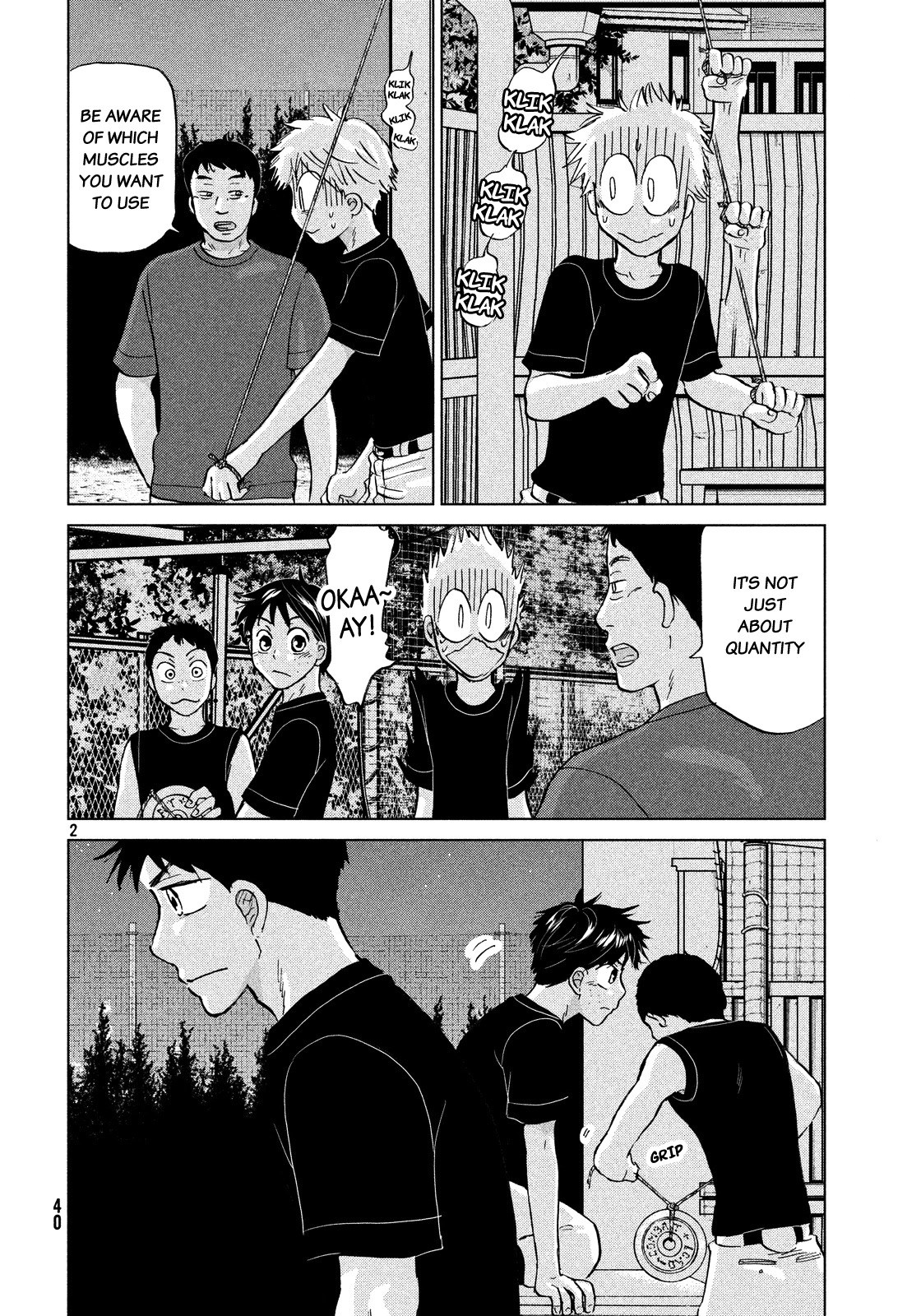 Ookiku Furikabutte Chapter 125 page 3 - Chapter 125: Tajima's 4