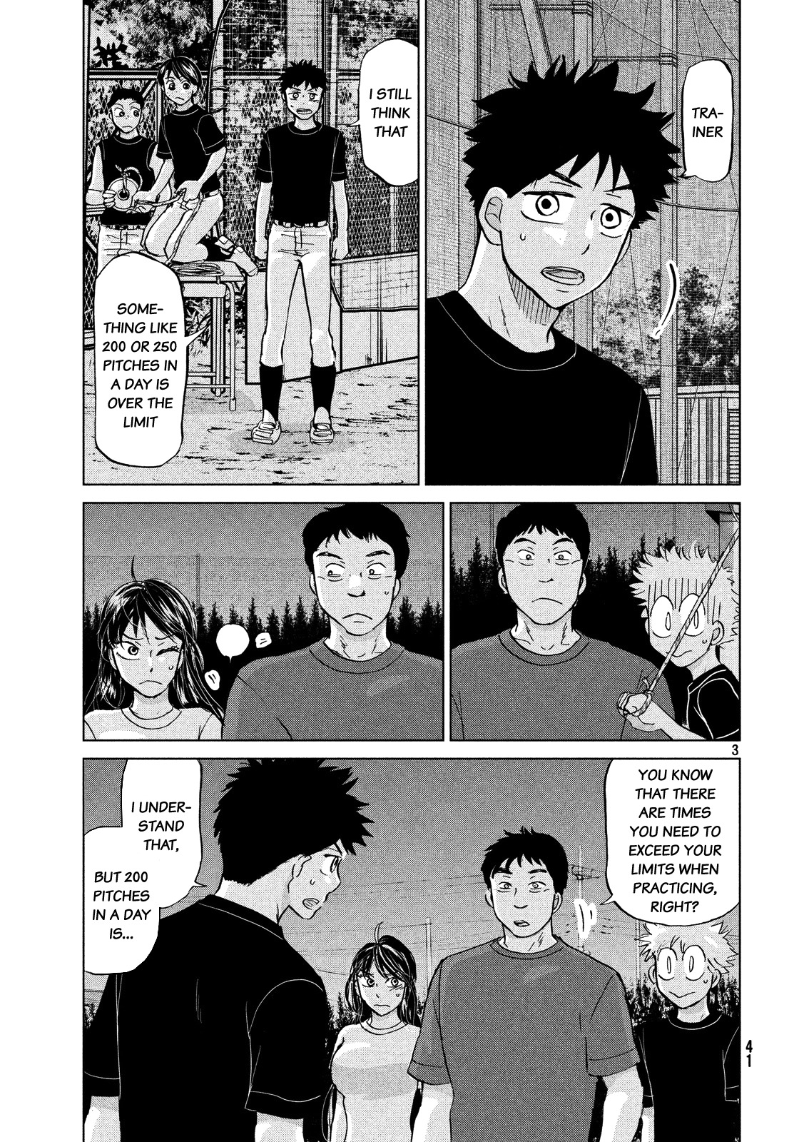 Ookiku Furikabutte Chapter 125 page 4 - Chapter 125: Tajima's 4