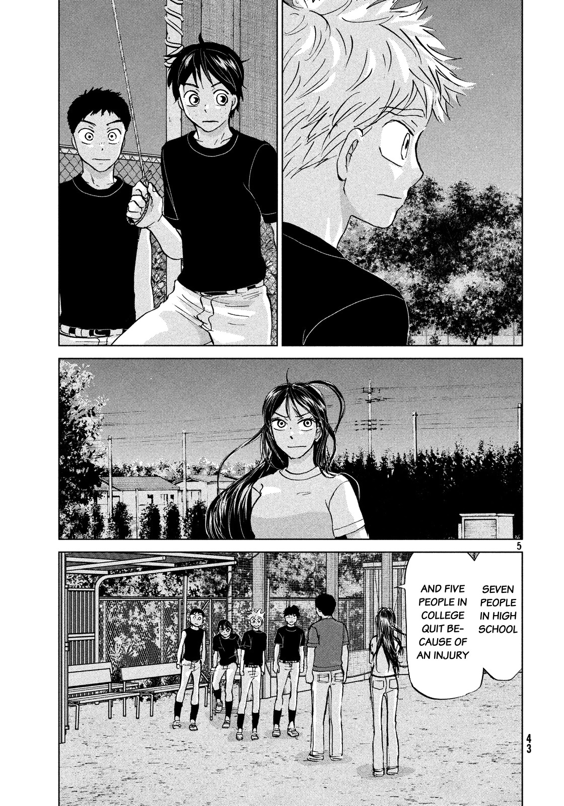 Ookiku Furikabutte Chapter 125 page 6 - Chapter 125: Tajima's 4