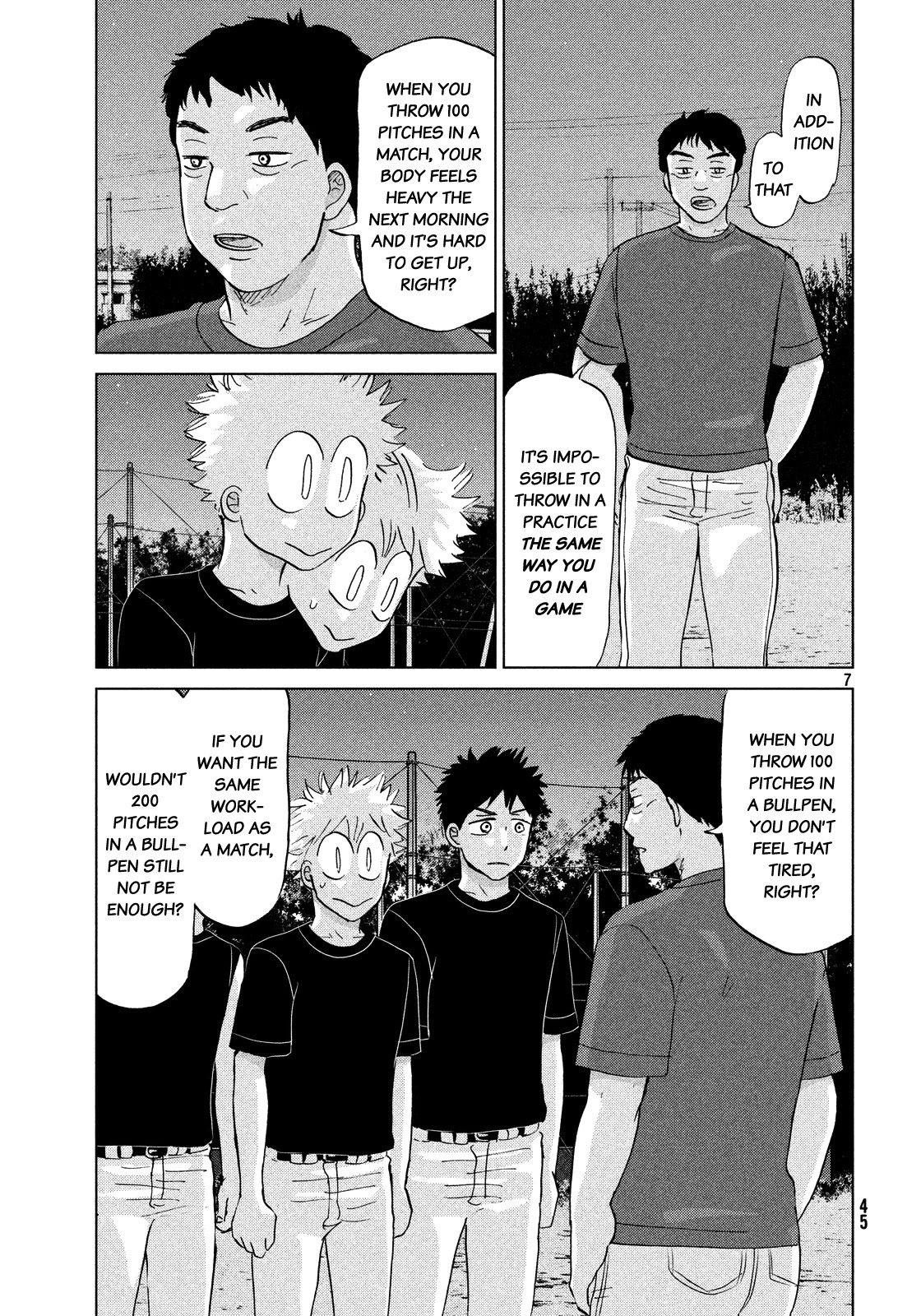 Ookiku Furikabutte Chapter 125 page 8 - Chapter 125: Tajima's 4