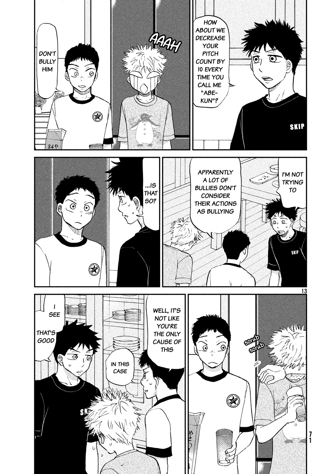 Ookiku Furikabutte Chapter 126 page 14 - Chapter 126: Tajima's 5