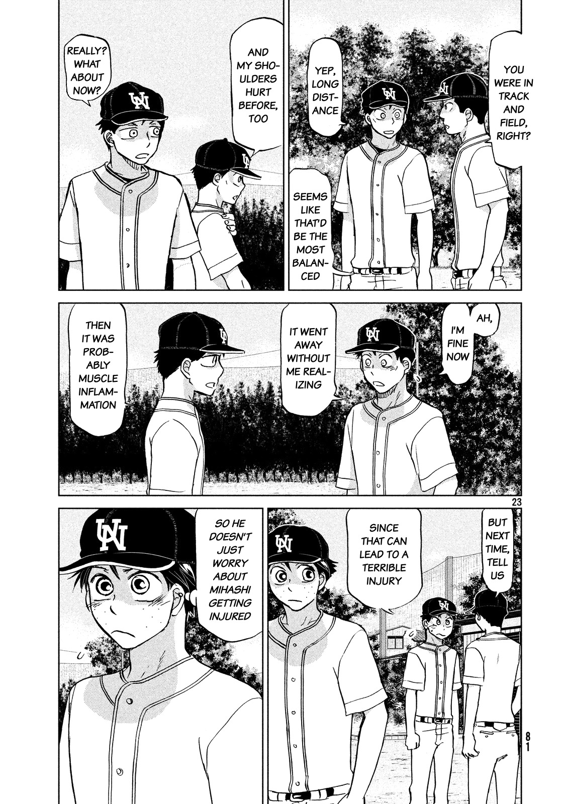 Ookiku Furikabutte Chapter 126 page 24 - Chapter 126: Tajima's 5