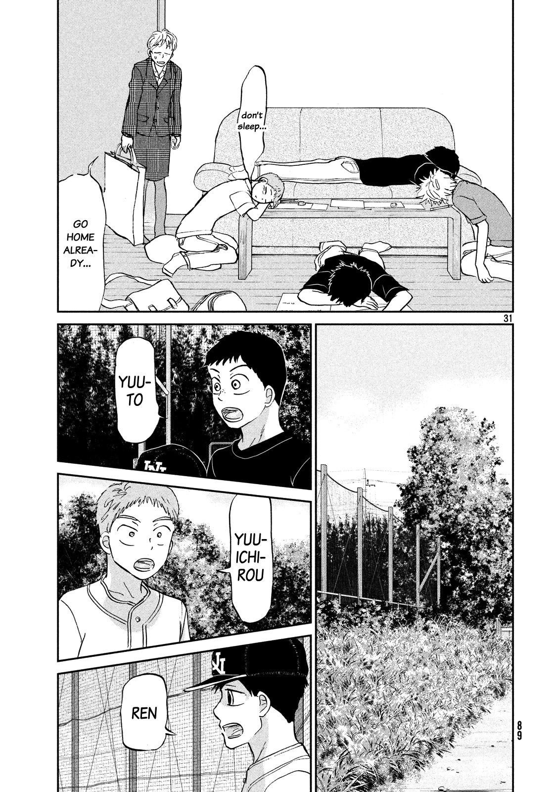 Ookiku Furikabutte Chapter 126 page 32 - Chapter 126: Tajima's 5