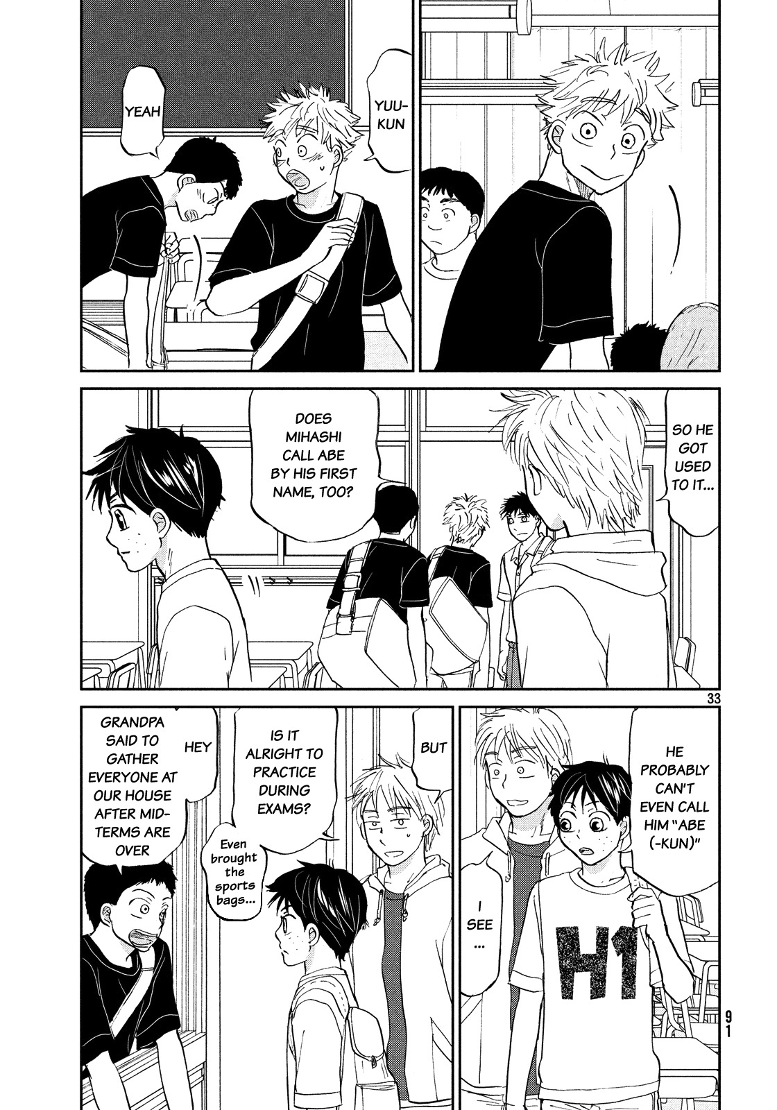 Ookiku Furikabutte Chapter 126 page 34 - Chapter 126: Tajima's 5