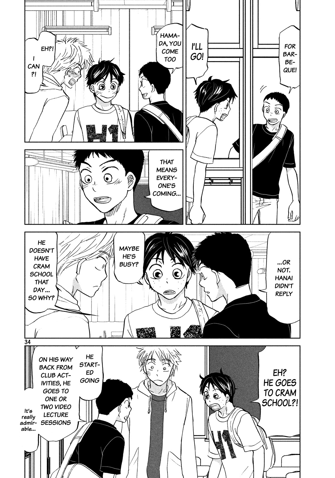 Ookiku Furikabutte Chapter 126 page 35 - Chapter 126: Tajima's 5