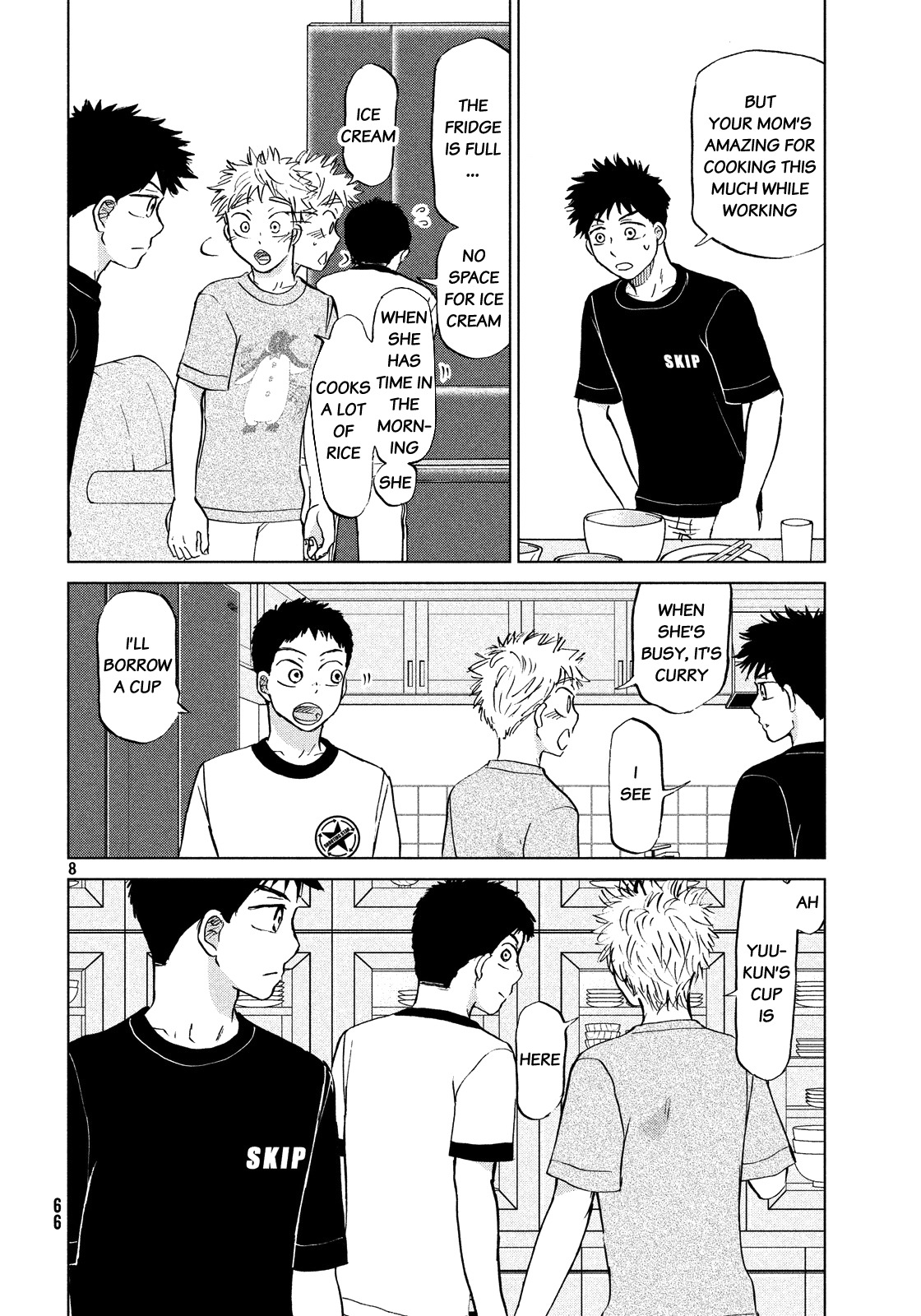 Ookiku Furikabutte Chapter 126 page 9 - Chapter 126: Tajima's 5