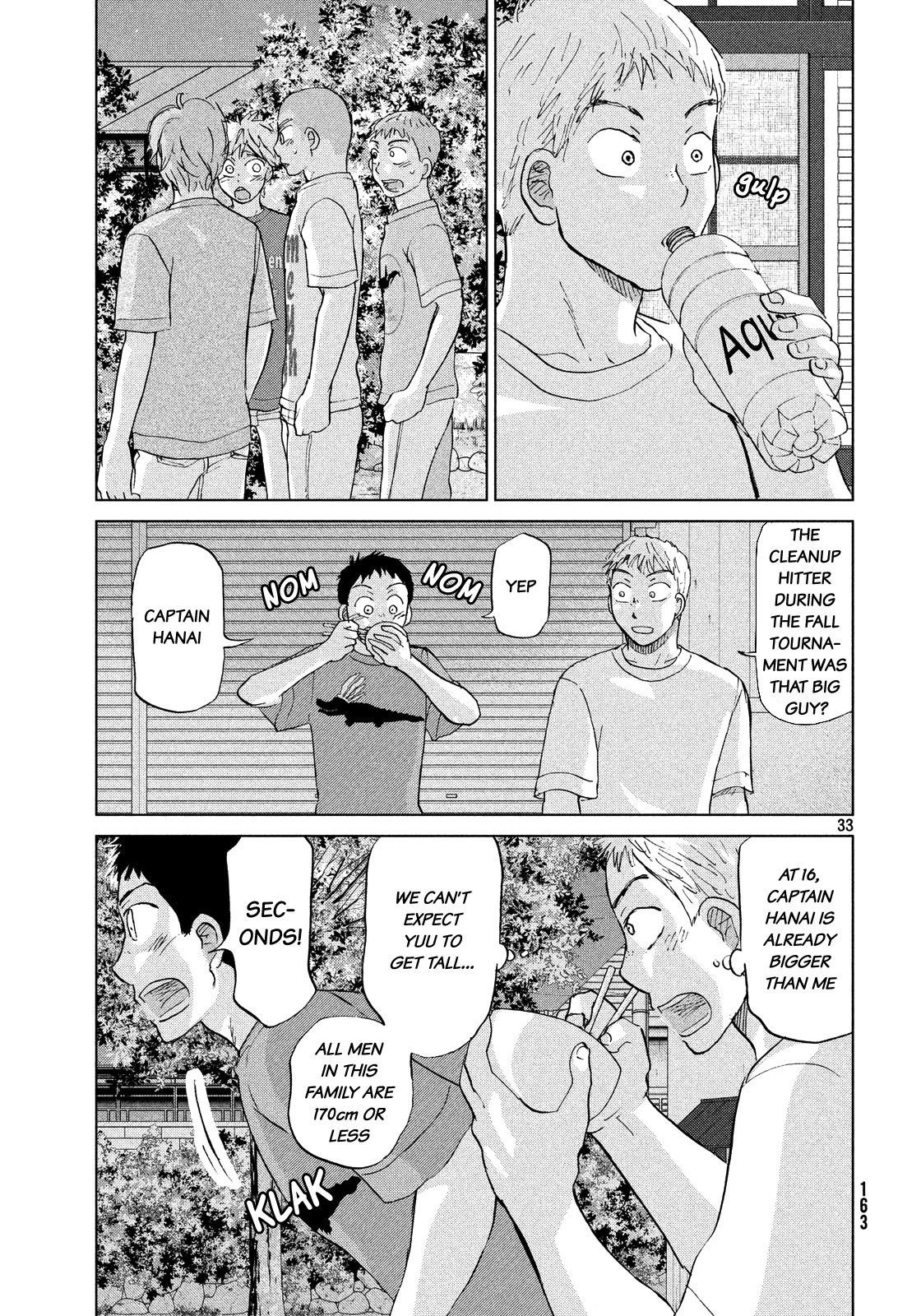 Ookiku Furikabutte Chapter 127 page 34 - Chapter 127: Tajima's 6