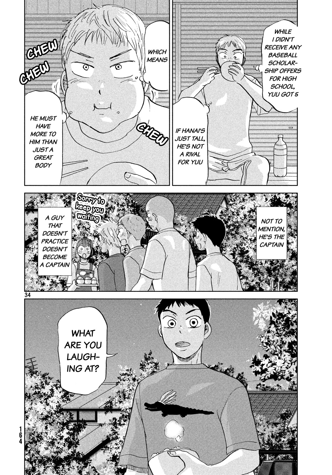 Ookiku Furikabutte Chapter 127 page 35 - Chapter 127: Tajima's 6