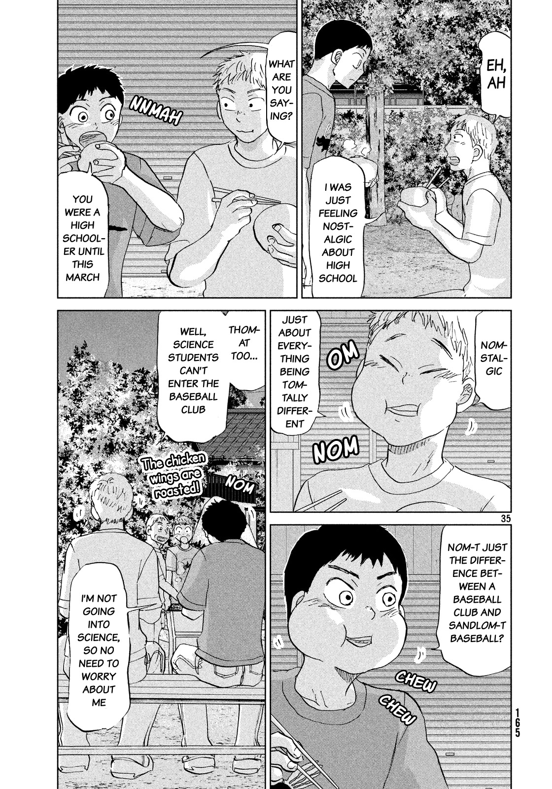 Ookiku Furikabutte Chapter 127 page 36 - Chapter 127: Tajima's 6
